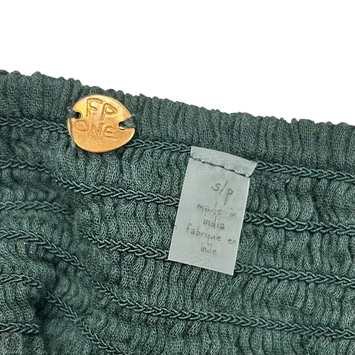 Top Sleeveless By Free People In Green, Size: S