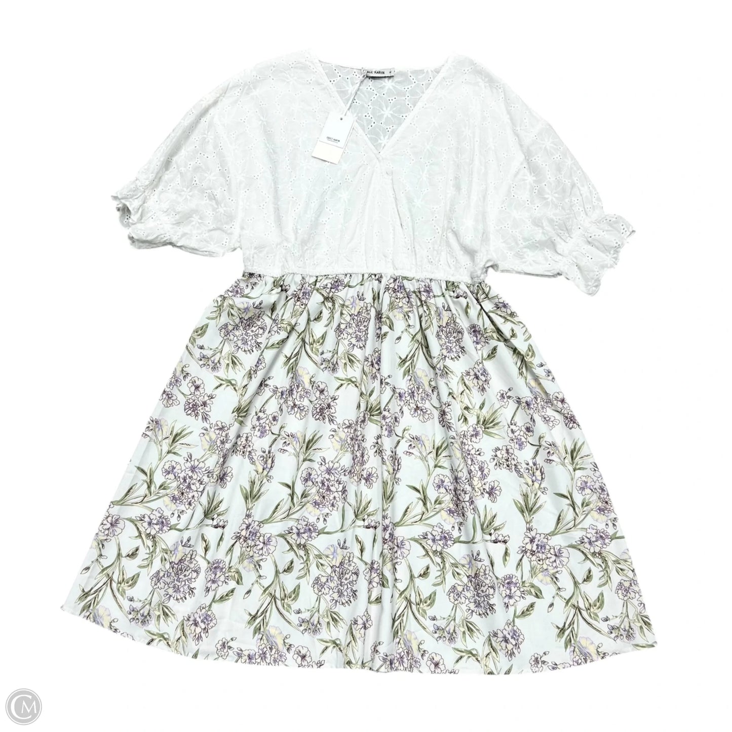 Dress Casual Midi By Grace Karin In White, Size: Xl