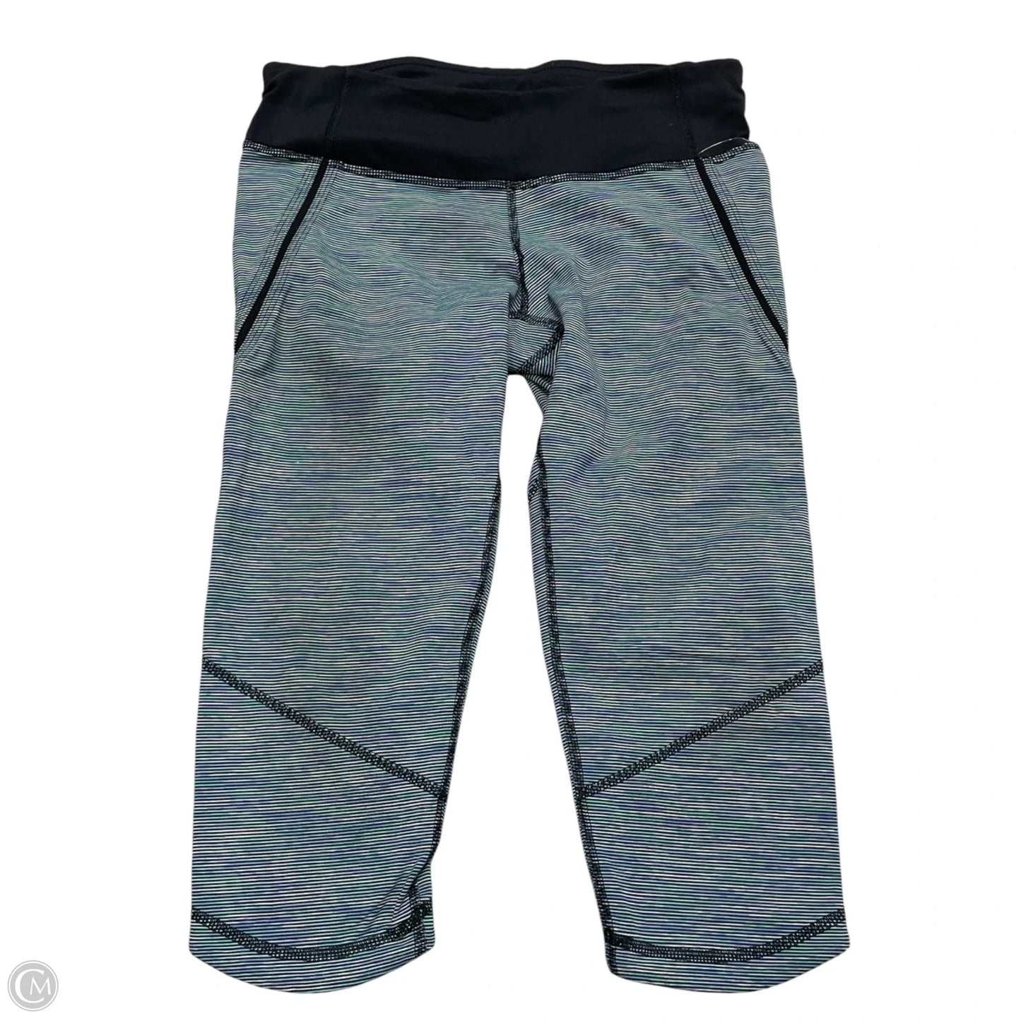 Athletic Leggings Capris By Lululemon In Blue, Size: S