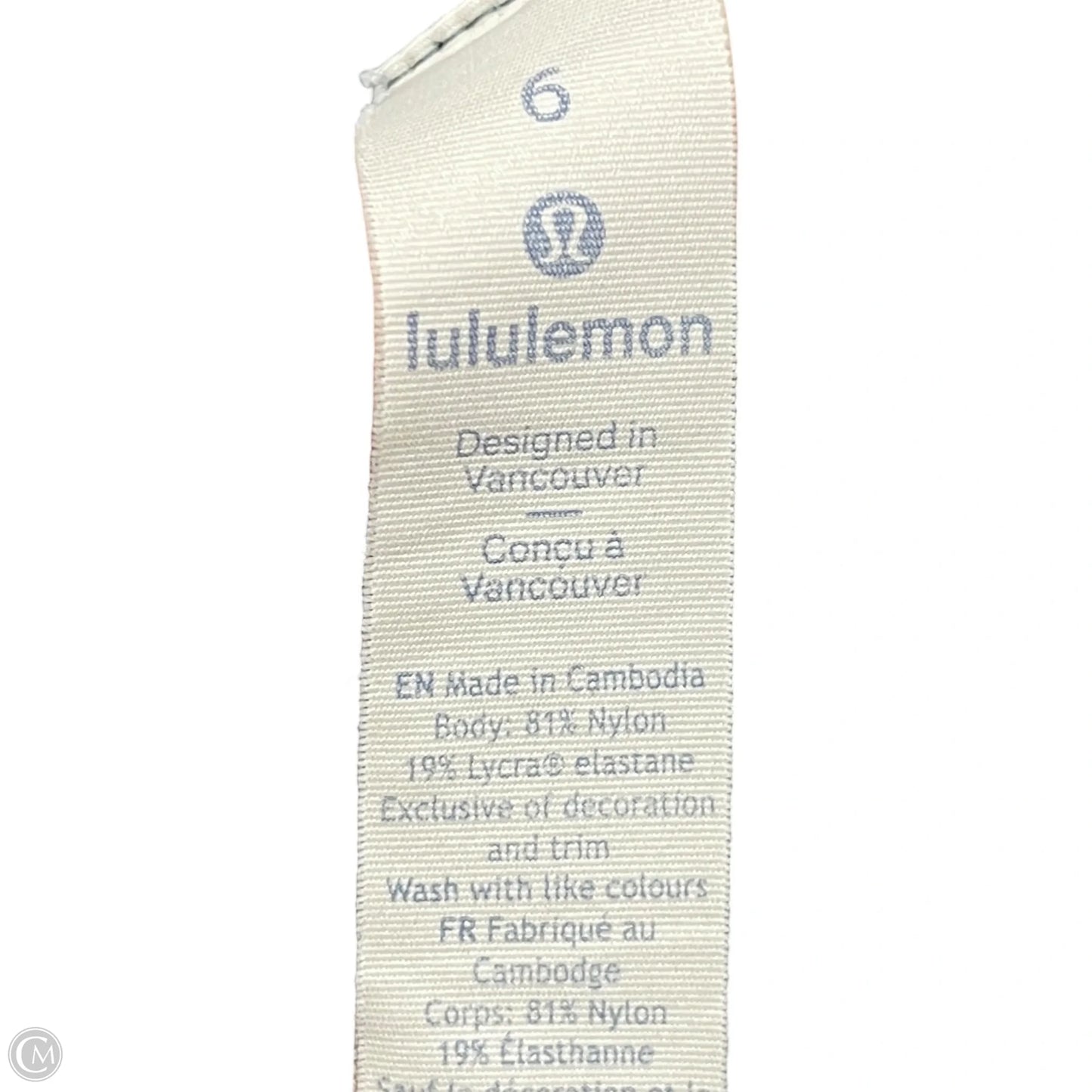 Athletic Leggings By Lululemon In Green, Size: S