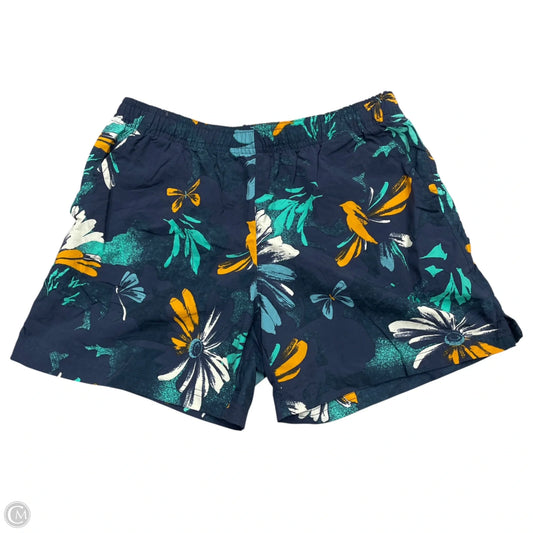 Athletic Shorts By Columbia In Blue & Orange, Size: S