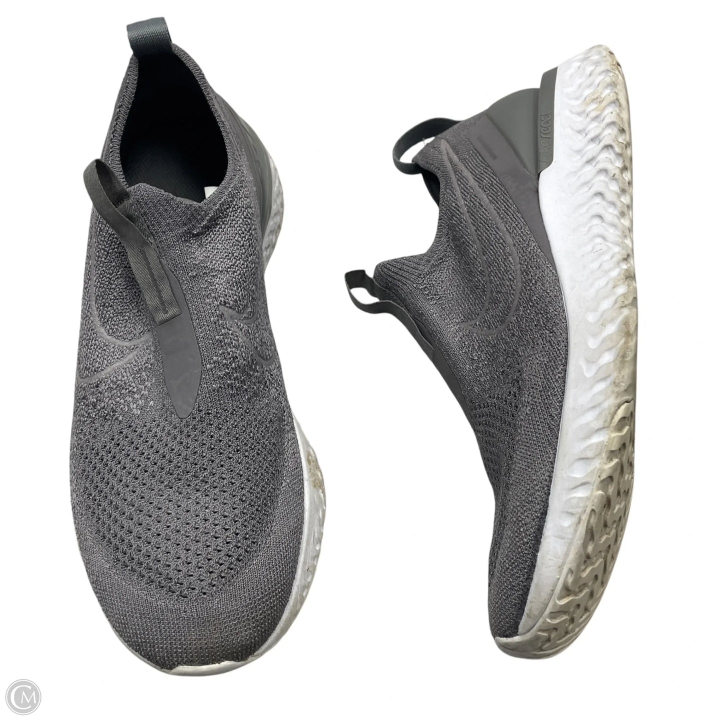 Shoes Athletic By Nike In Grey, Size: 8