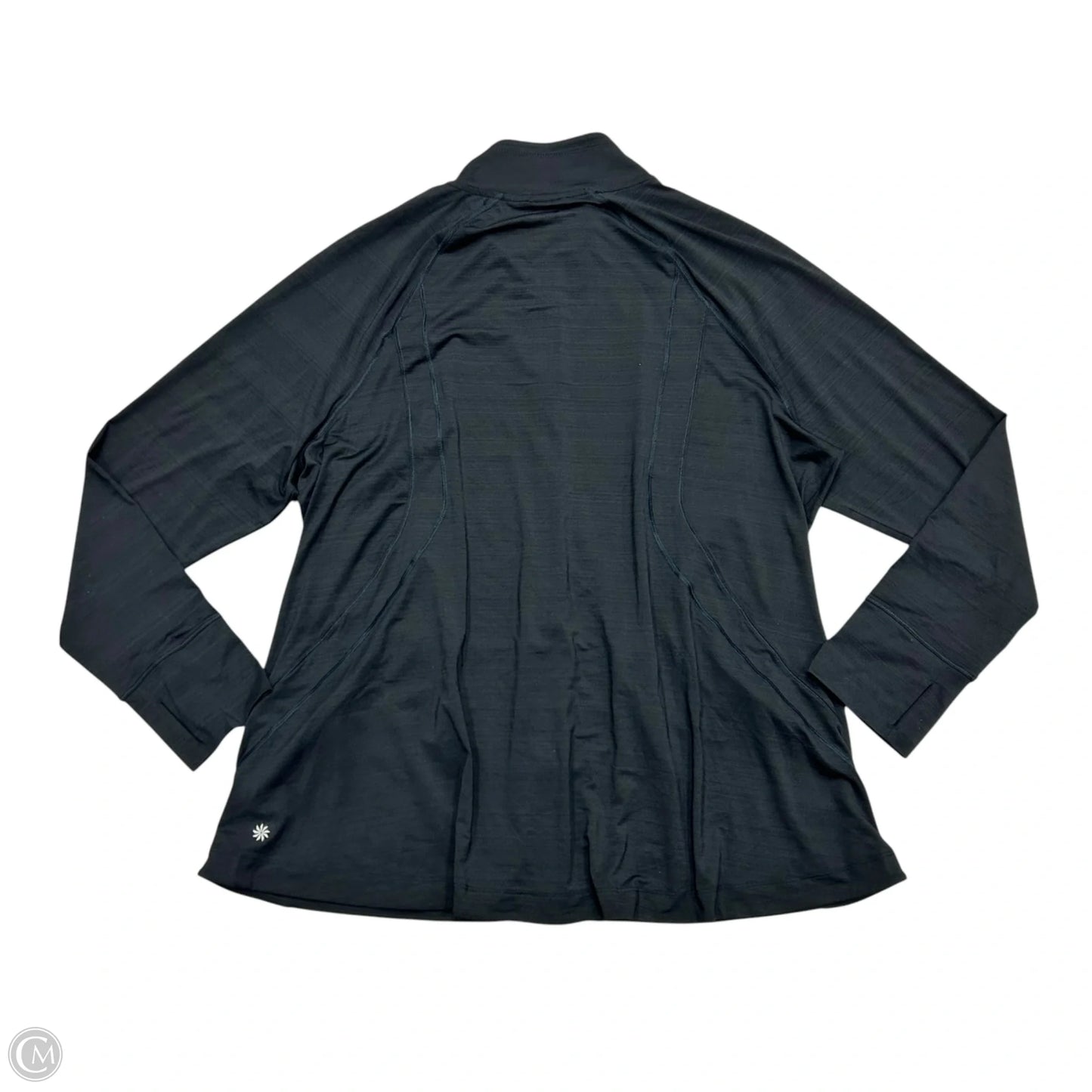 Athletic Jacket By Athleta In Black, Size: 3x