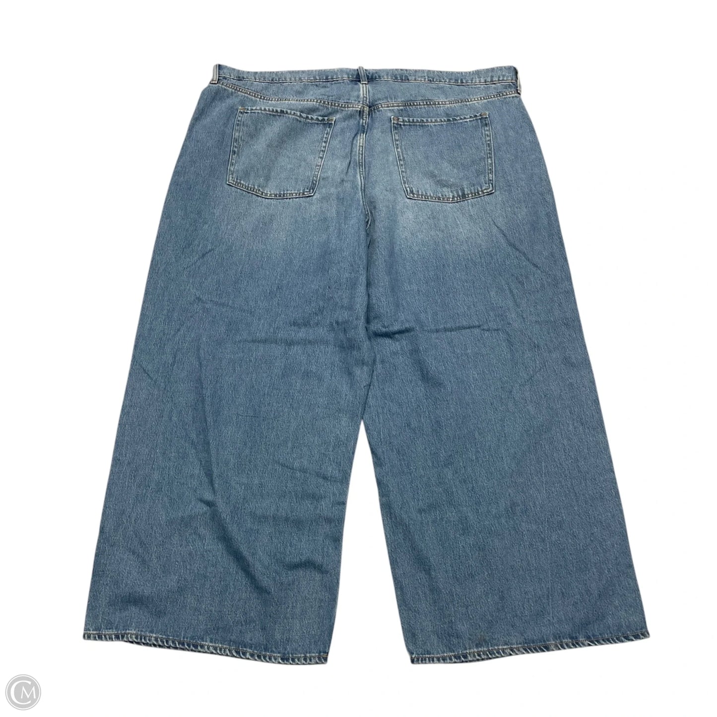 Jeans Wide Leg By Old Navy In Bronze, Size: 24