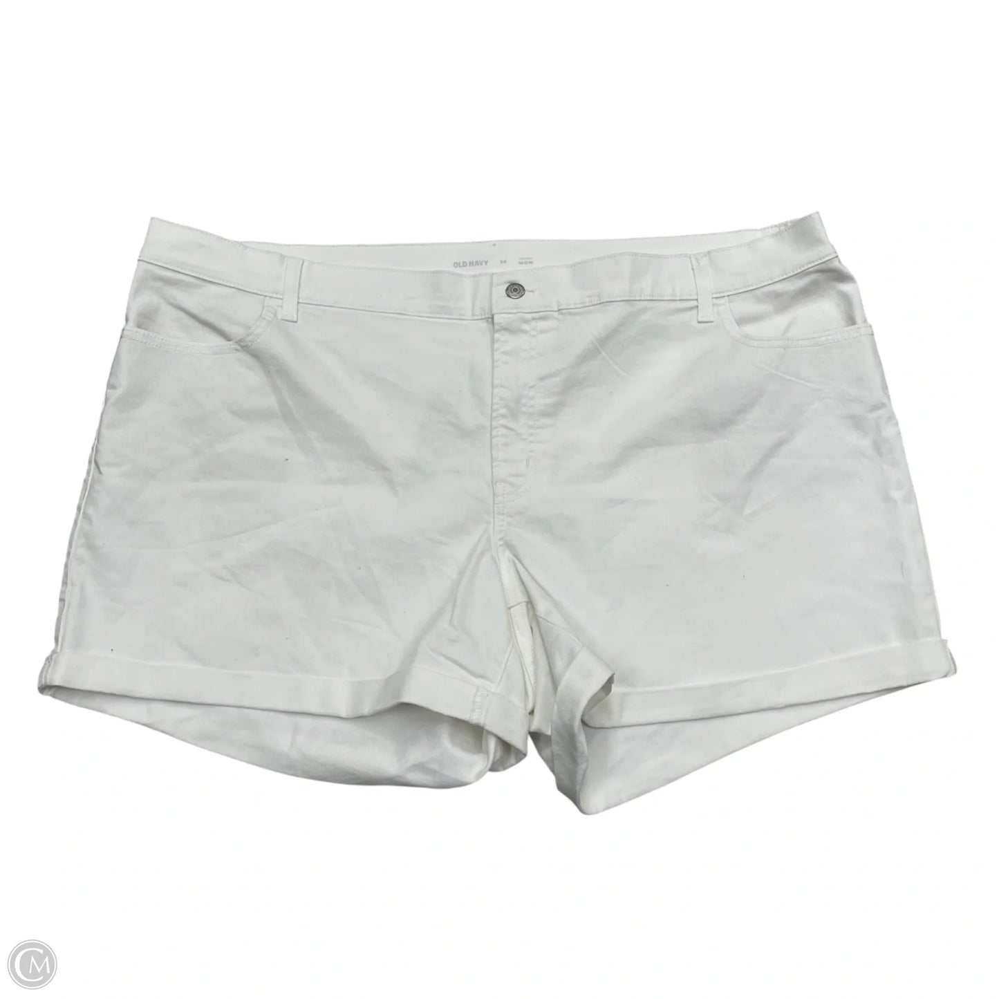 Shorts By Old Navy In White Denim, Size: 24