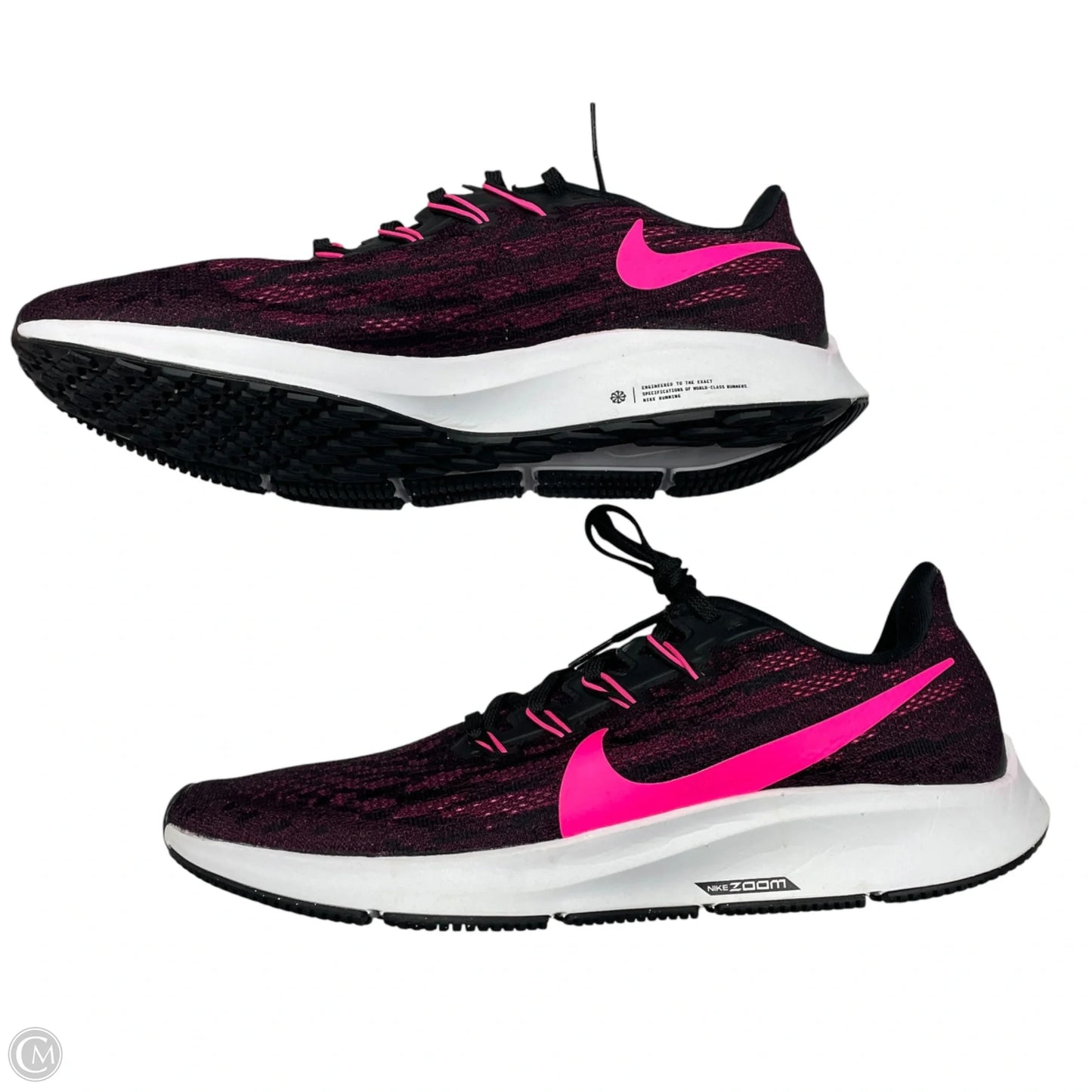 Shoes Athletic By Nike In Black & Pink, Size: 11