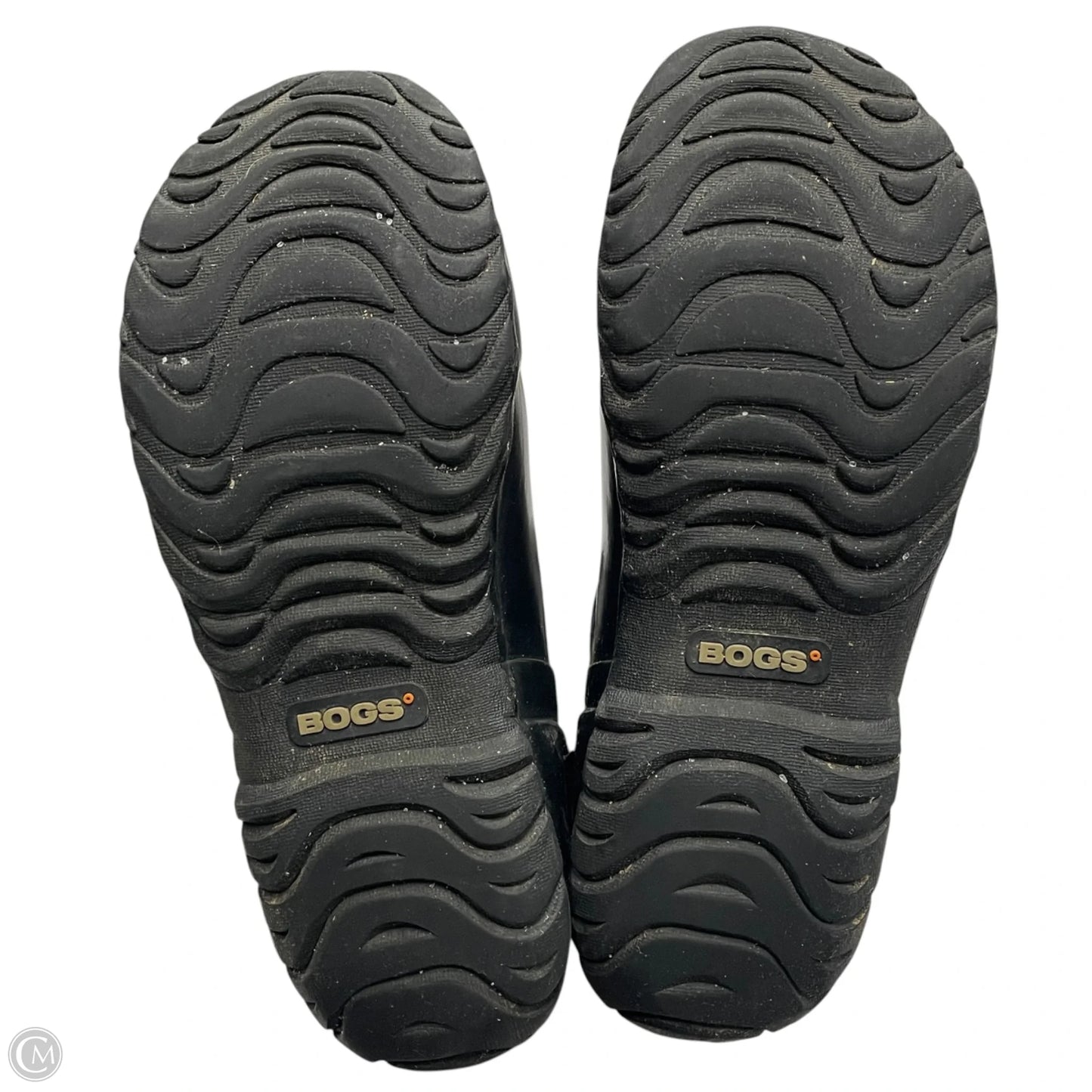 Boots Rain By Bogs In Black & Green, Size: 7