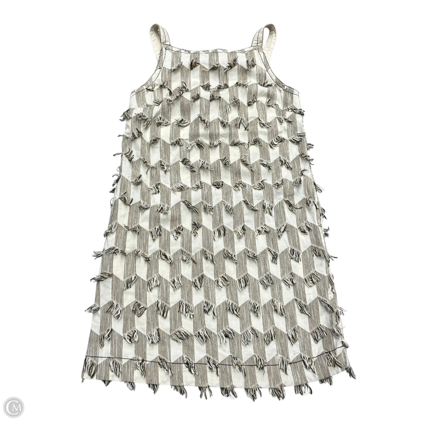 Dress Party Short By Anthropologie In Cream, Size: S