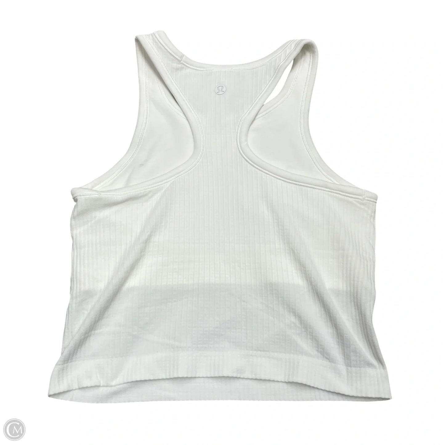 Athletic Tank Top By Lululemon In White, Size: S