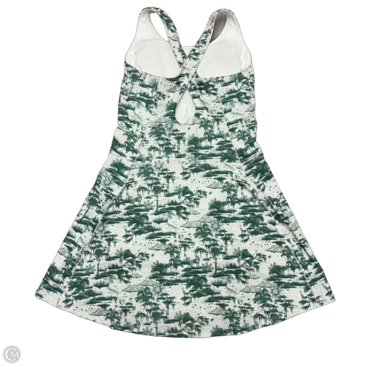 Athletic Dress By Greyson In Green & White, Size: Xs