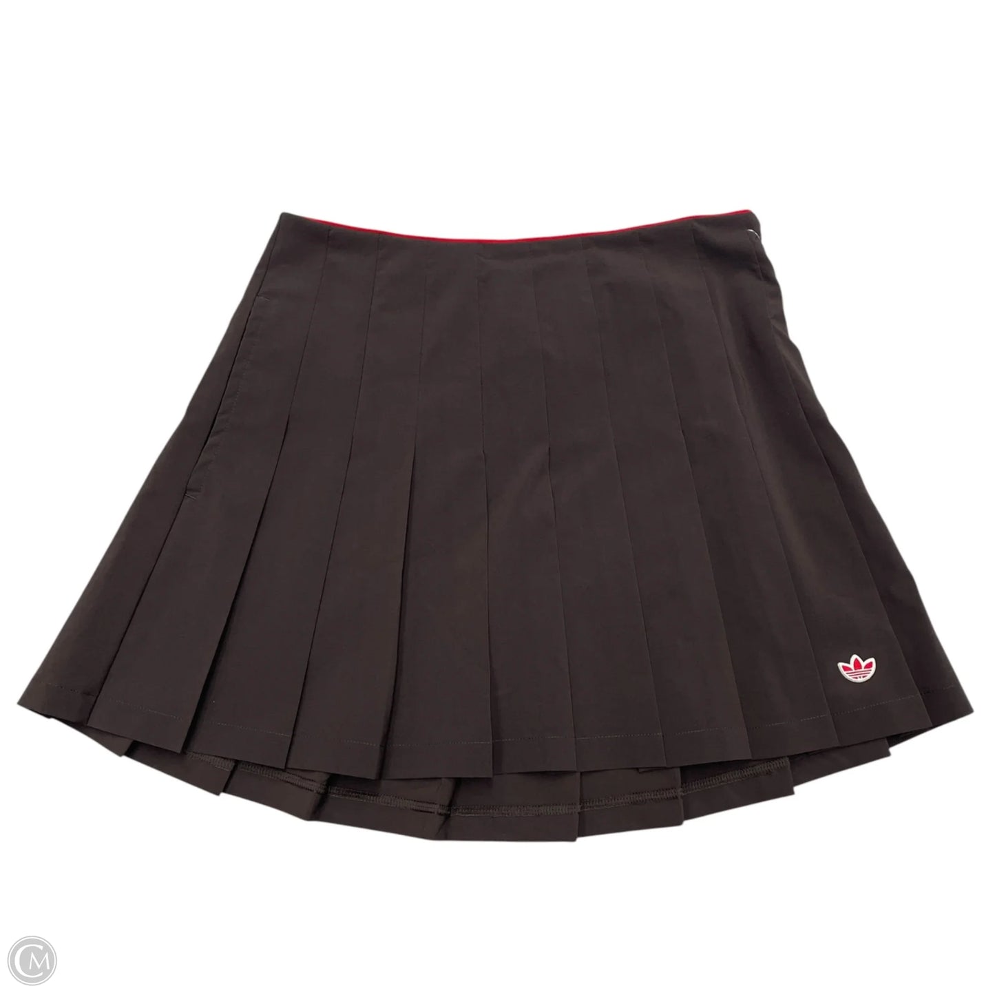 Athletic Skort By Adidas In Brown, Size: Xs