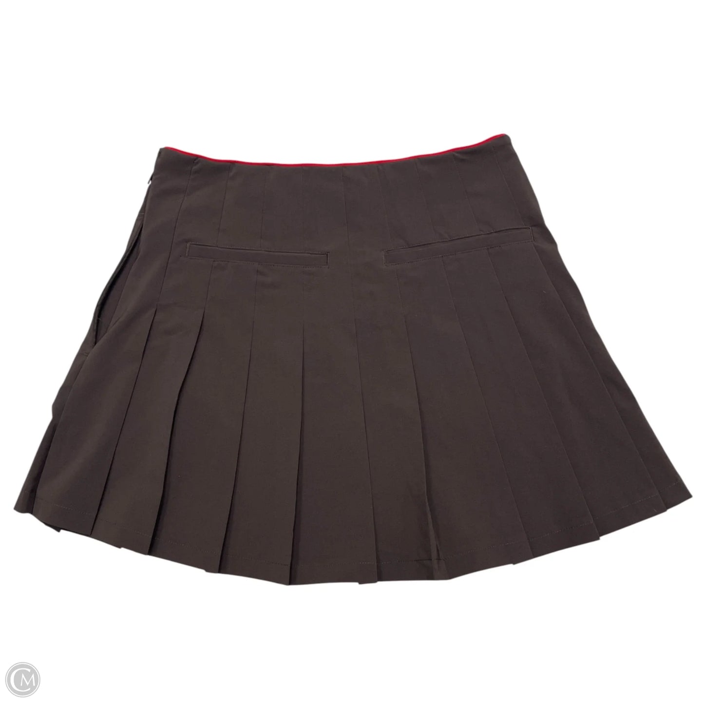 Athletic Skort By Adidas In Brown, Size: Xs