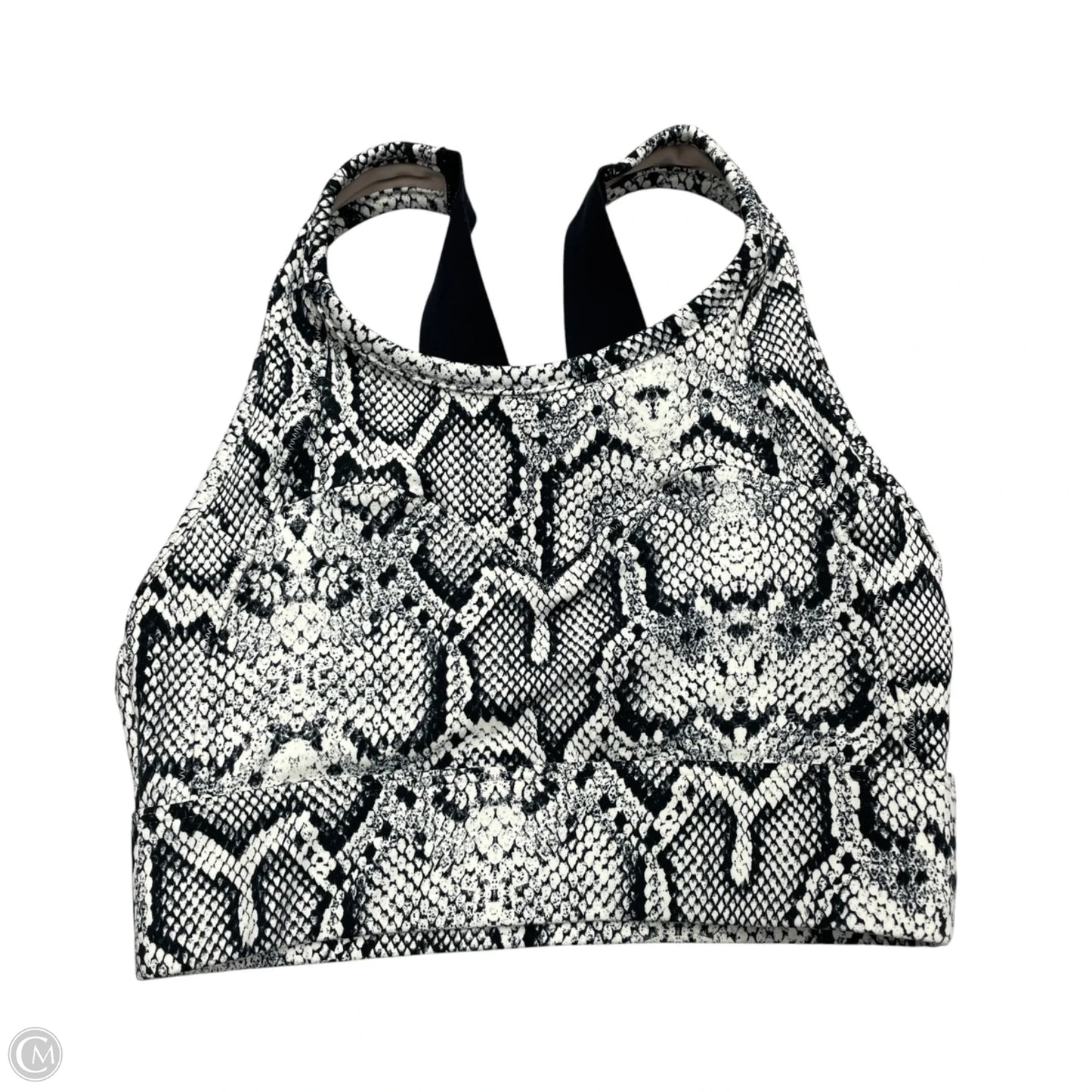 Athletic Bra By Varley In Snakeskin Print, Size: Xs