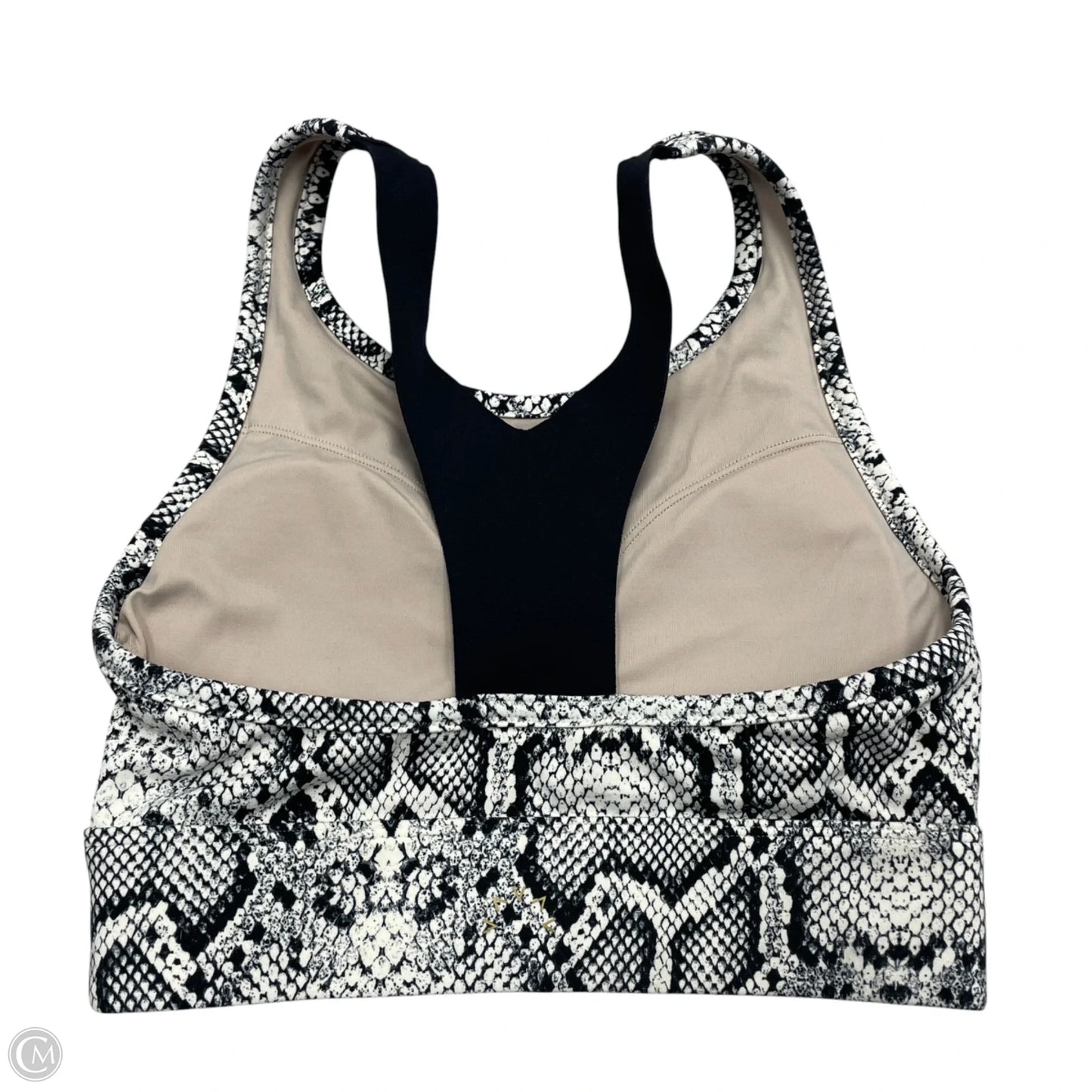 Athletic Bra By Varley In Snakeskin Print, Size: Xs