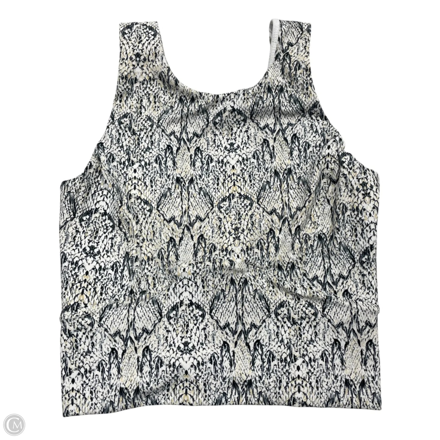 Athletic Bra By Varley In Snakeskin Print, Size: Xs
