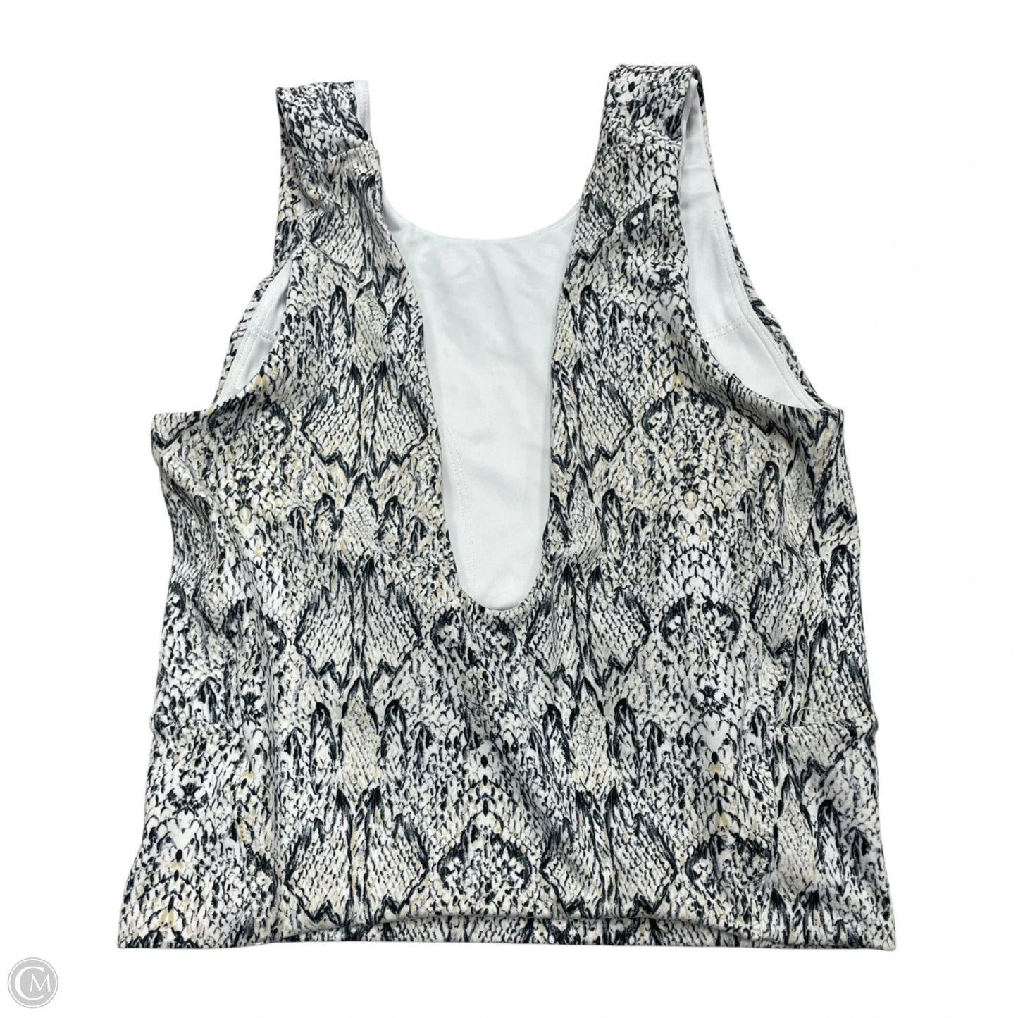 Athletic Bra By Varley In Snakeskin Print, Size: Xs