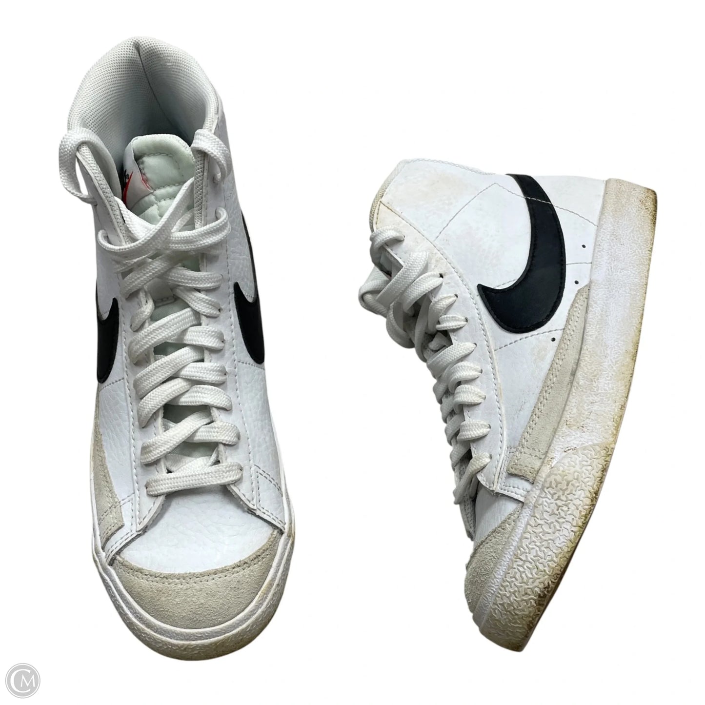Shoes Sneakers By Nike In Black & White, Size: 7