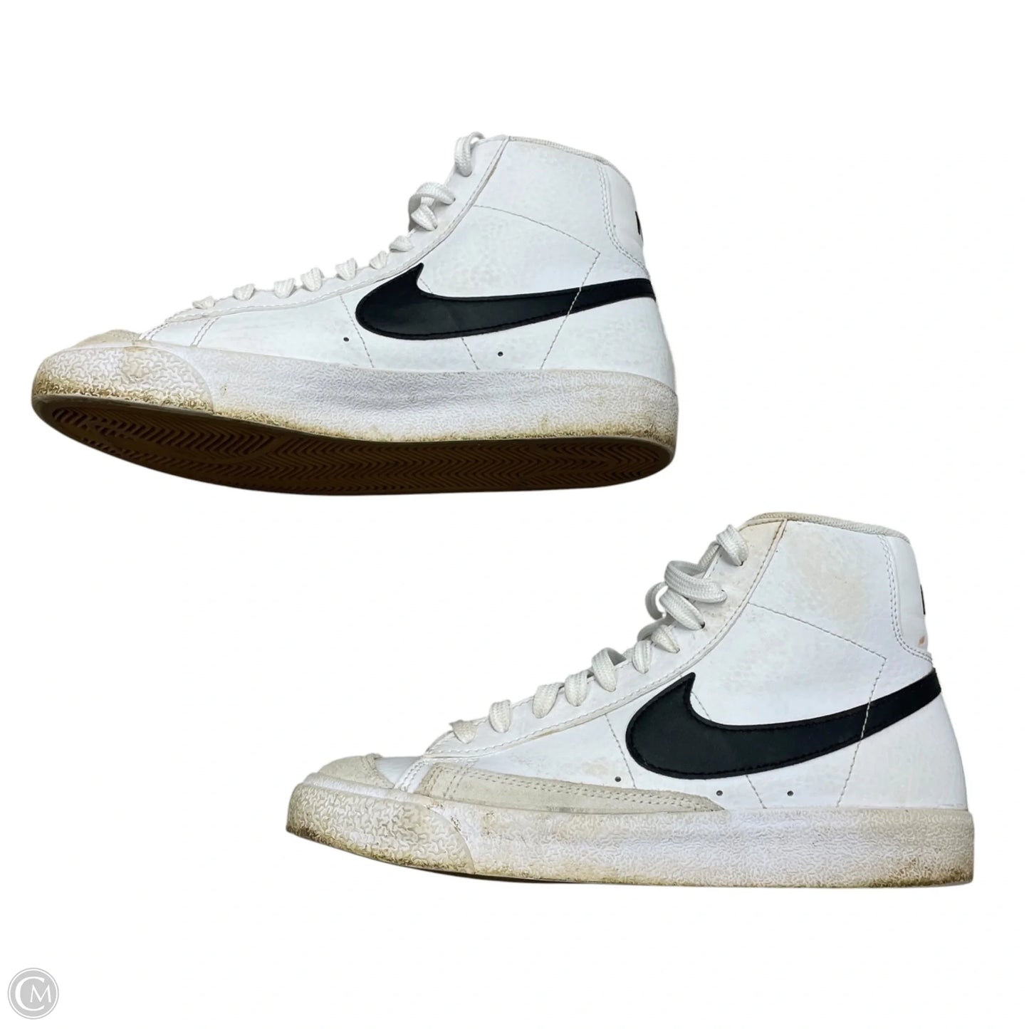 Shoes Sneakers By Nike In Black & White, Size: 7