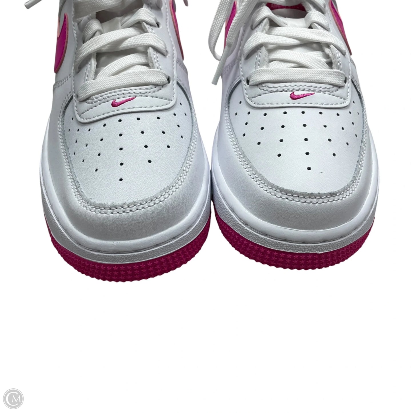 Shoes Sneakers By Nike In Pink & White, Size: 6.5