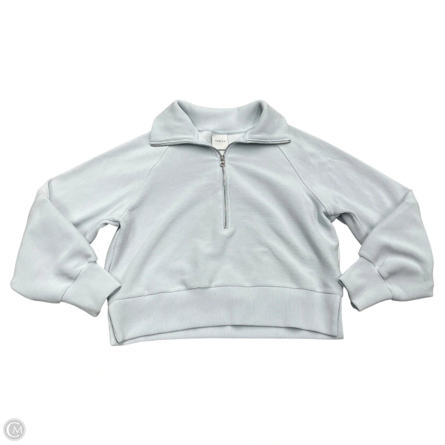 Athletic Sweatshirt Collar By Varley In Blue, Size: S