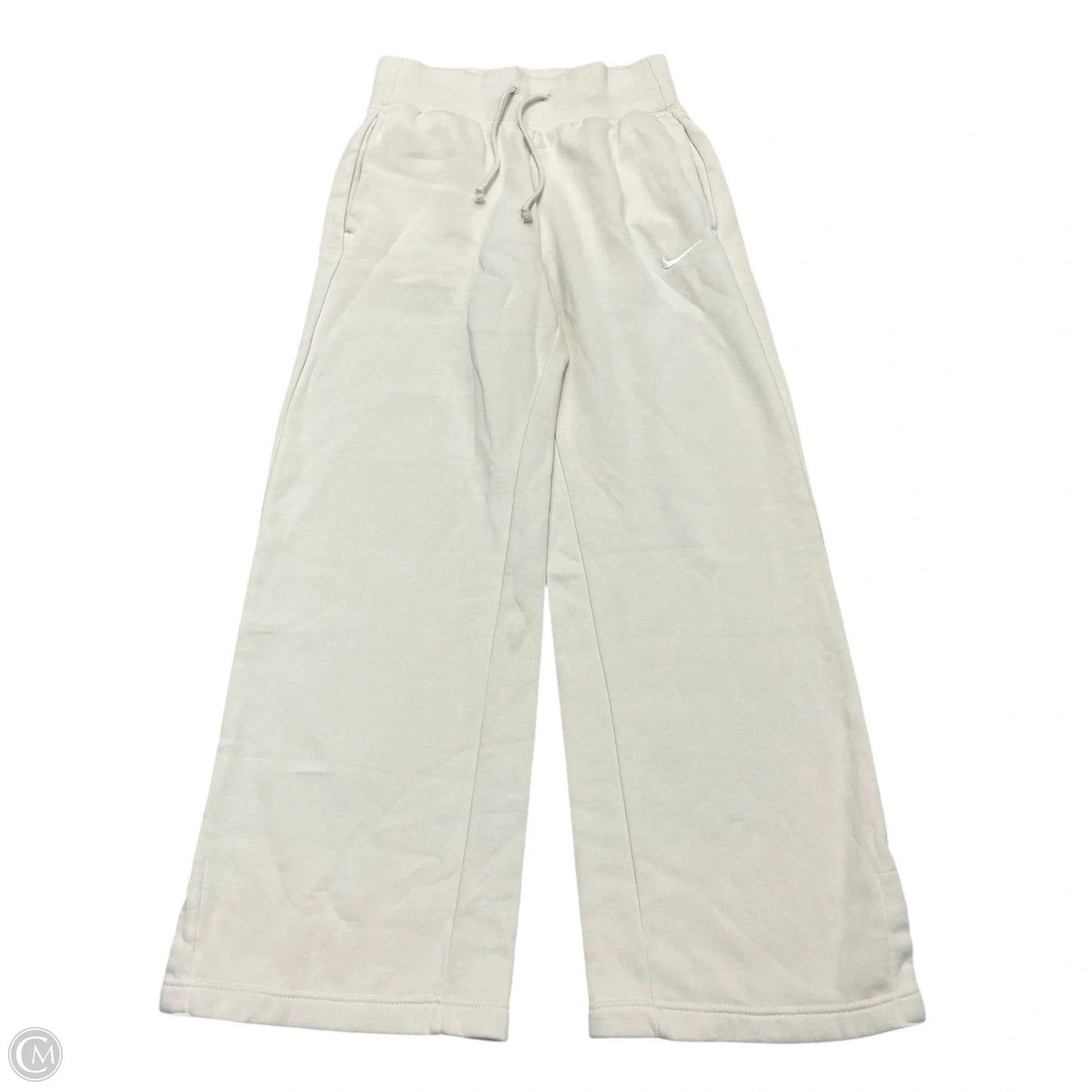 Athletic Pants By Nike Apparel In Beige, Size: S