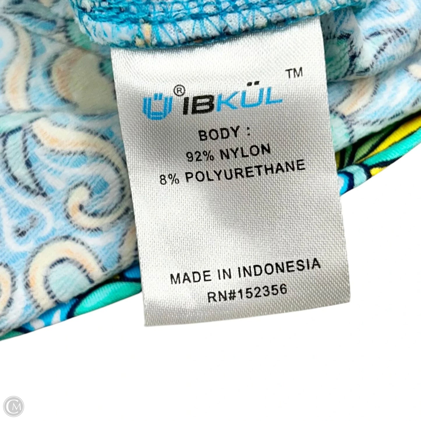 Skort By Ibkul In Blue & Yellow, Size: L