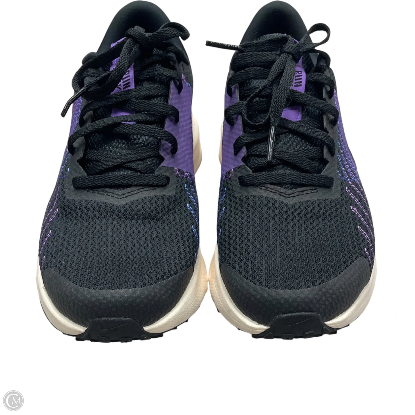 Shoes Athletic By Nike In Black & Purple, Size: 8