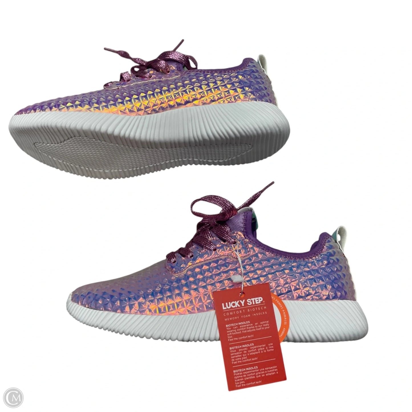 Shoes Athletic By Lucky Step In Purple, Size: 9