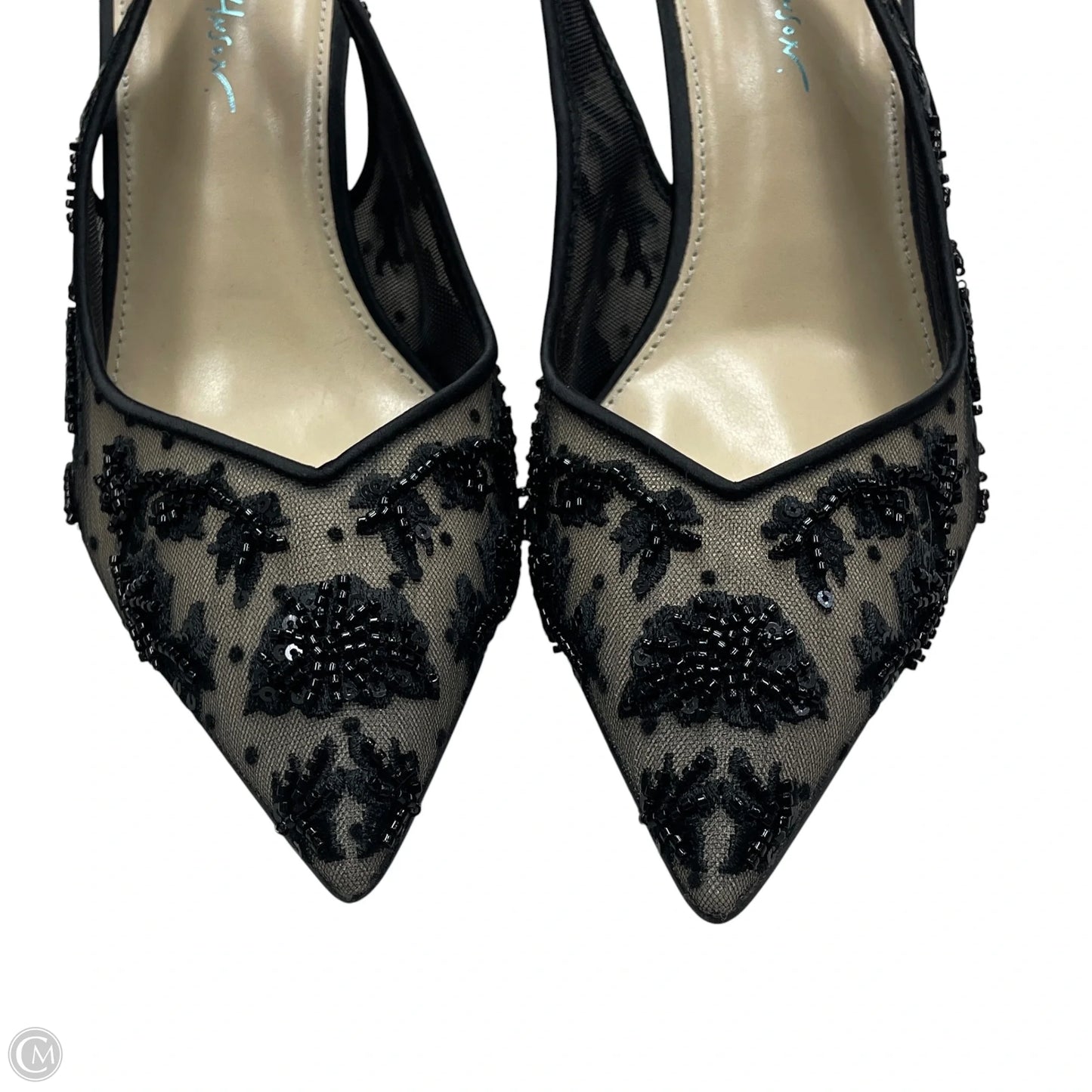 Shoes Heels Kitten By Betsey Johnson In Black, Size: 8.5