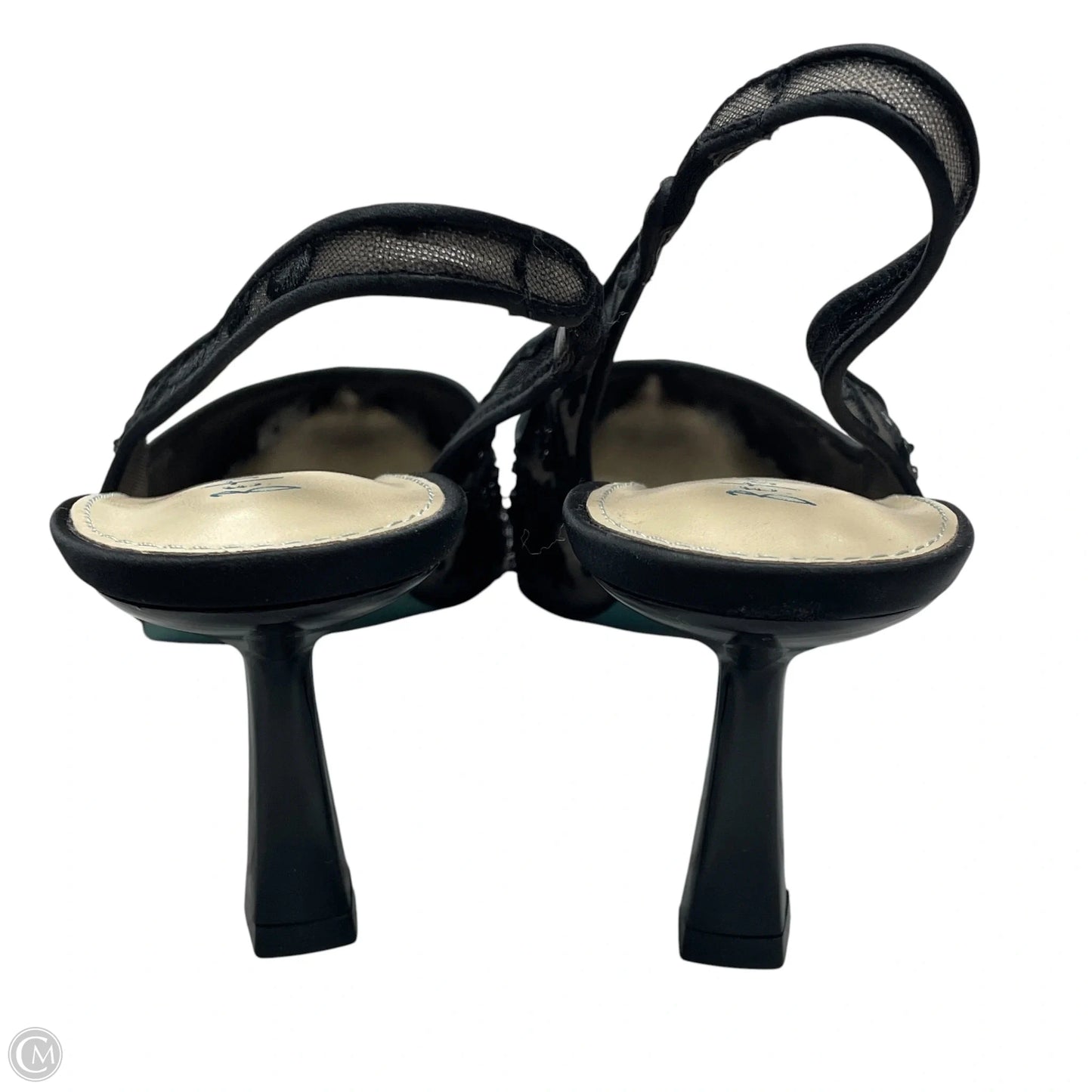 Shoes Heels Kitten By Betsey Johnson In Black, Size: 8.5