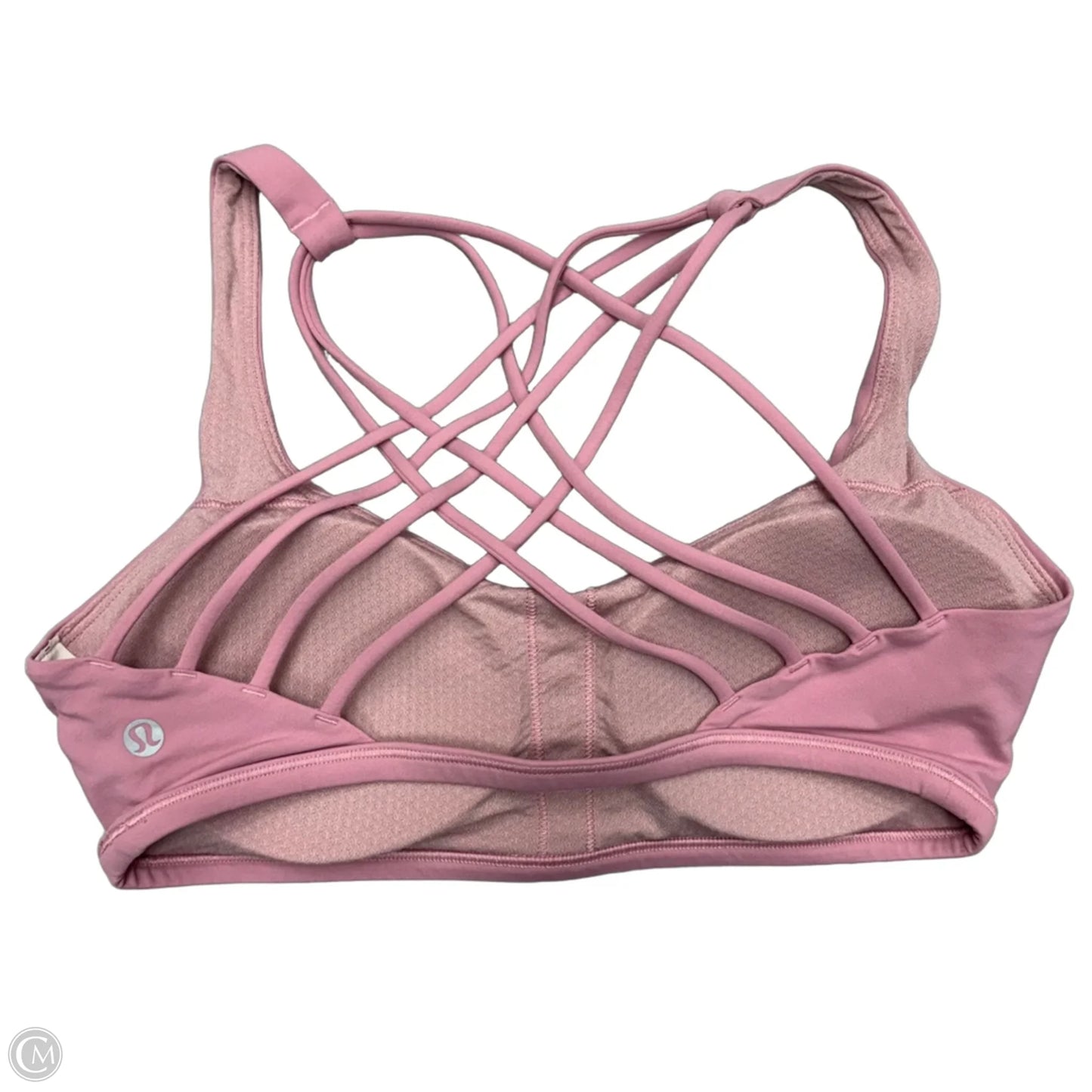 Athletic Bra By Lululemon In Pink, Size: M