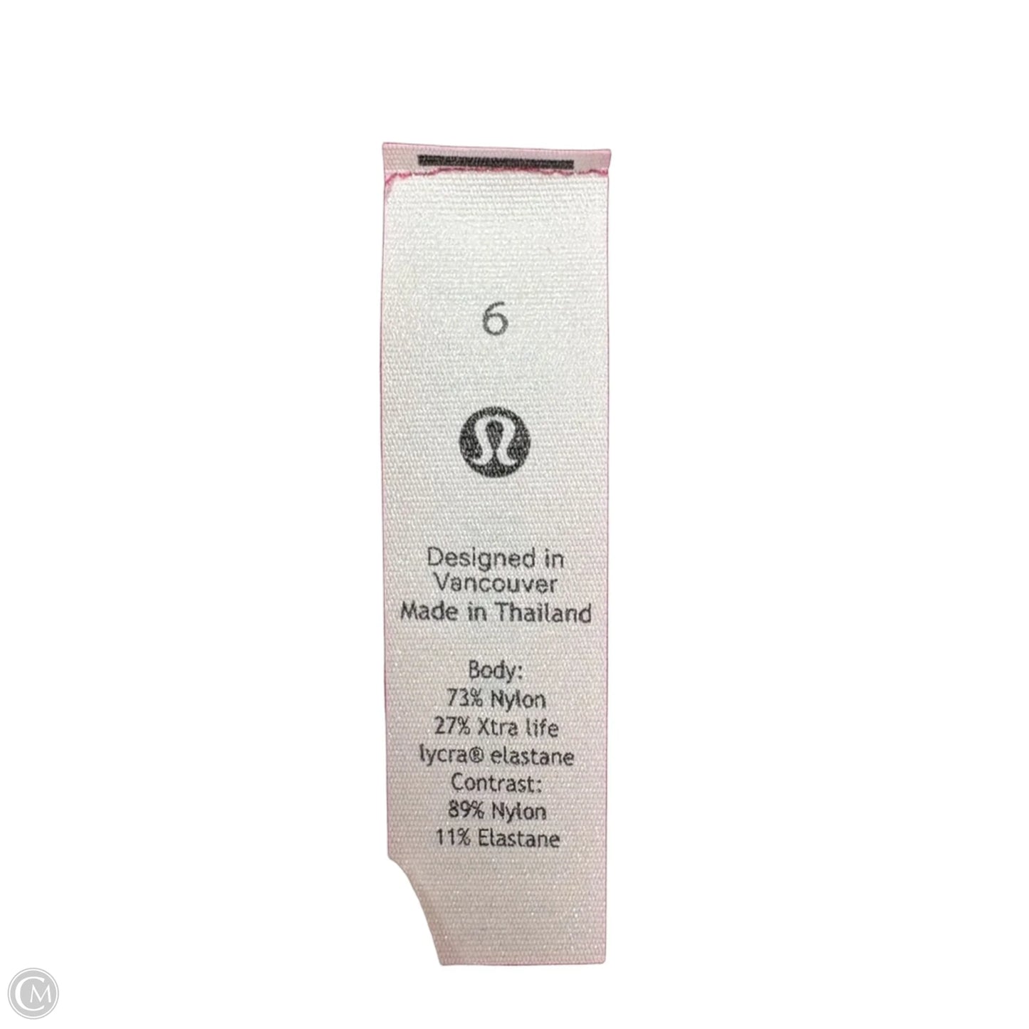 Athletic Tank Top By Lululemon In Pink, Size: S
