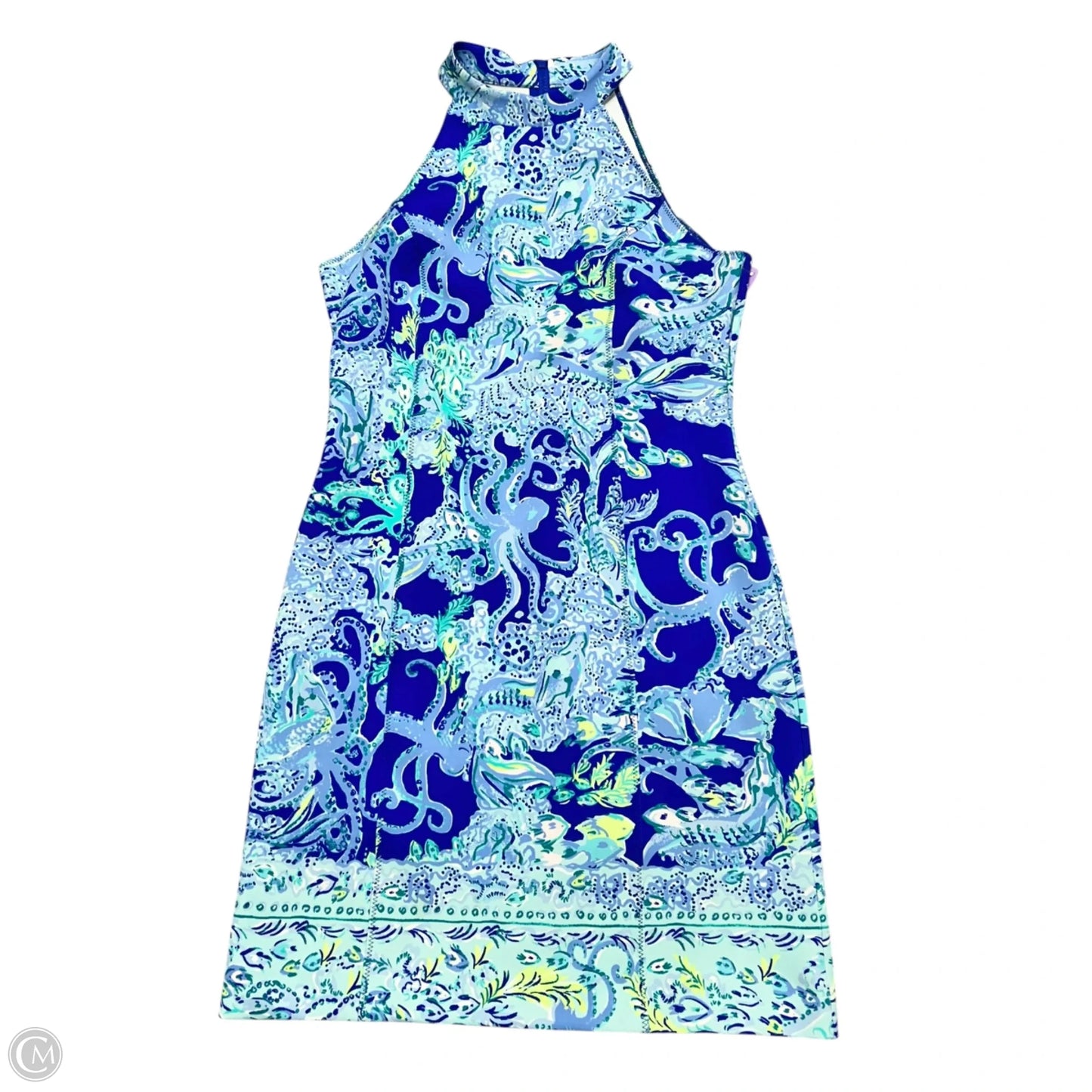 Dress Designer By Lilly Pulitzer In Blue, Size: M