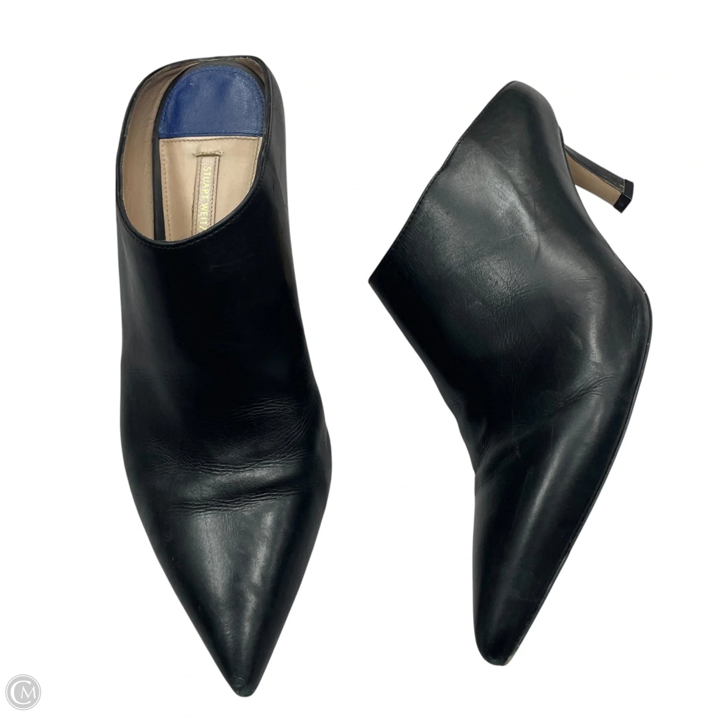 Shoes Designer By Stuart Weitzman In Black, Size: 9.5