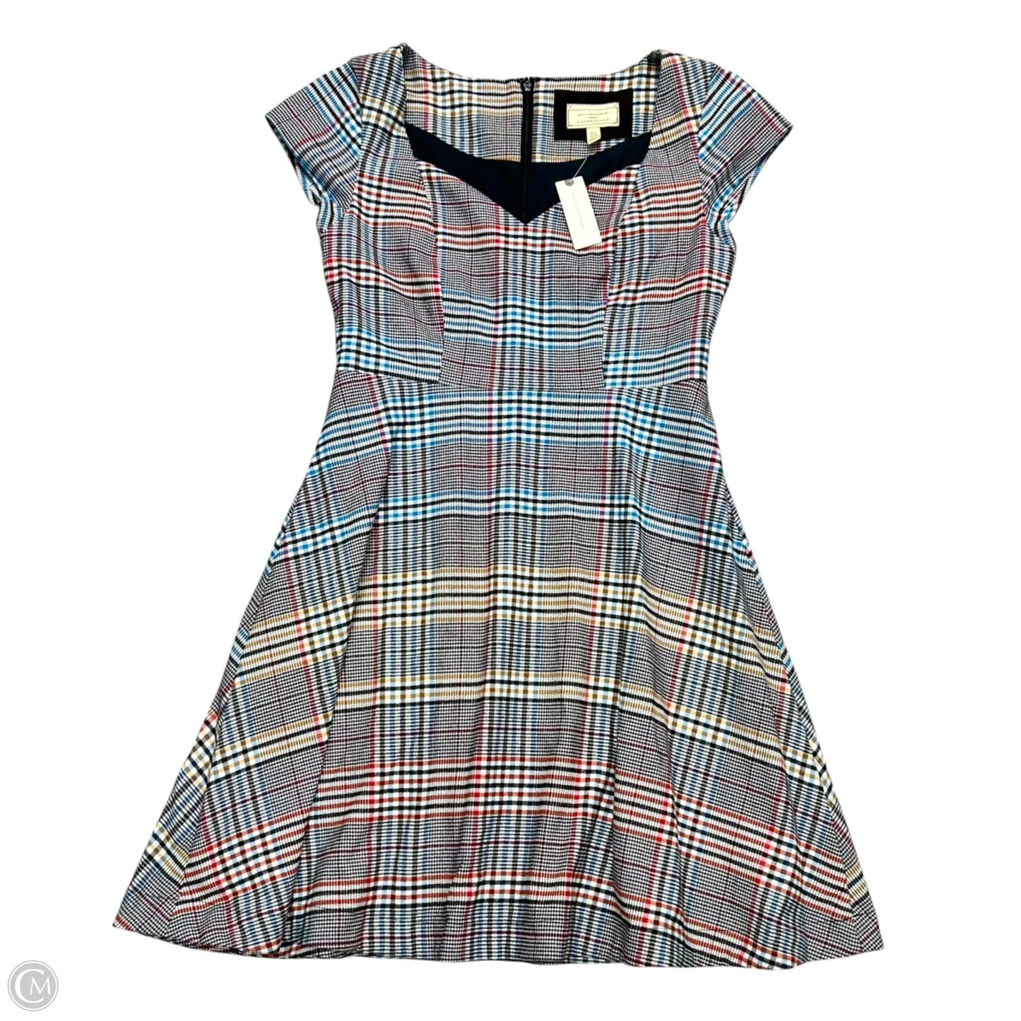 Dress Work By Anthropologie In Black & White, Size: M