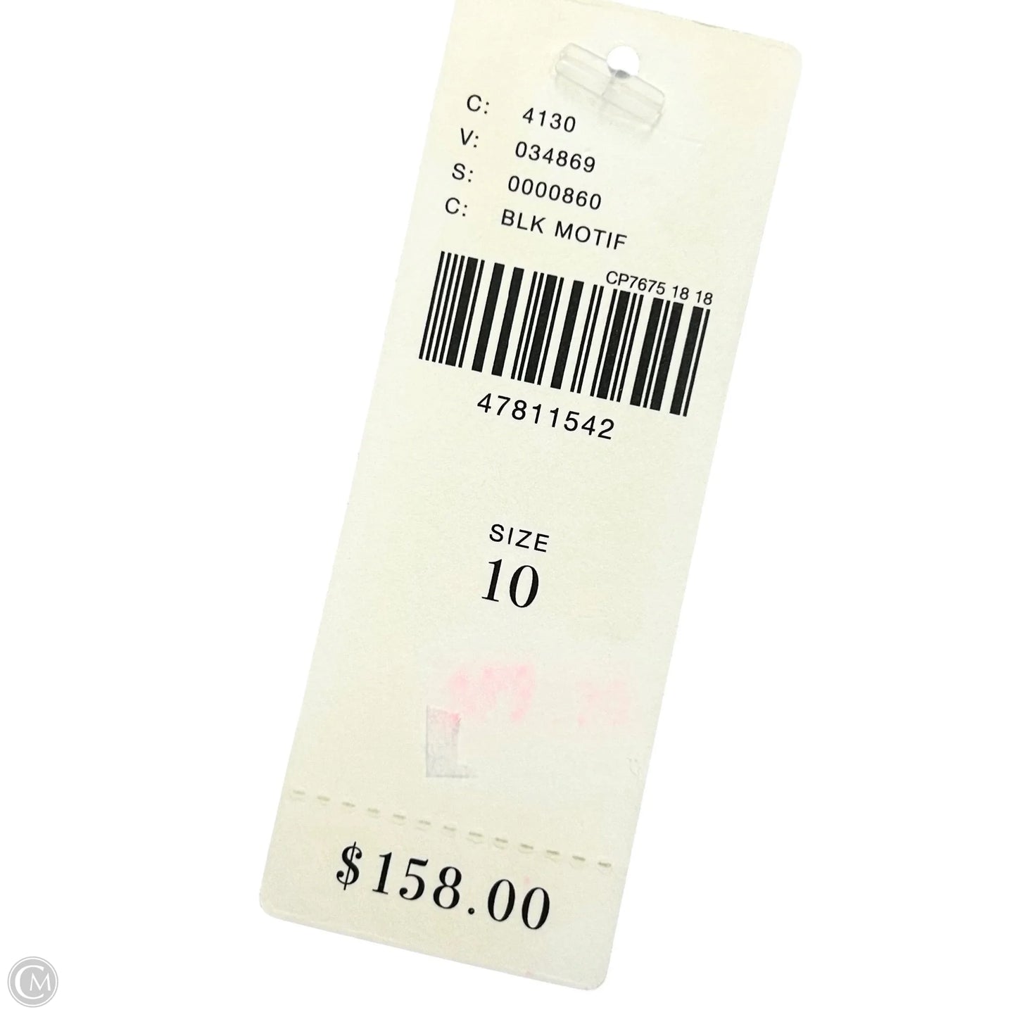 Dress Work By Anthropologie In Black & White, Size: M