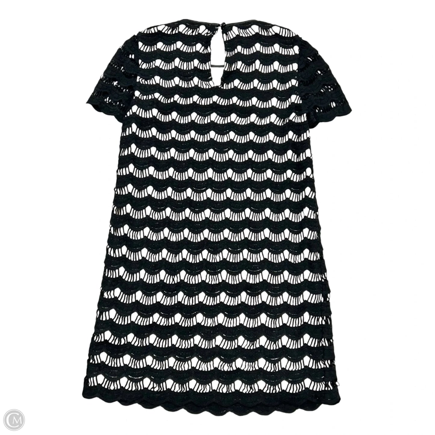 Dress Designer By Kate Spade In Black & Tan, Size: S