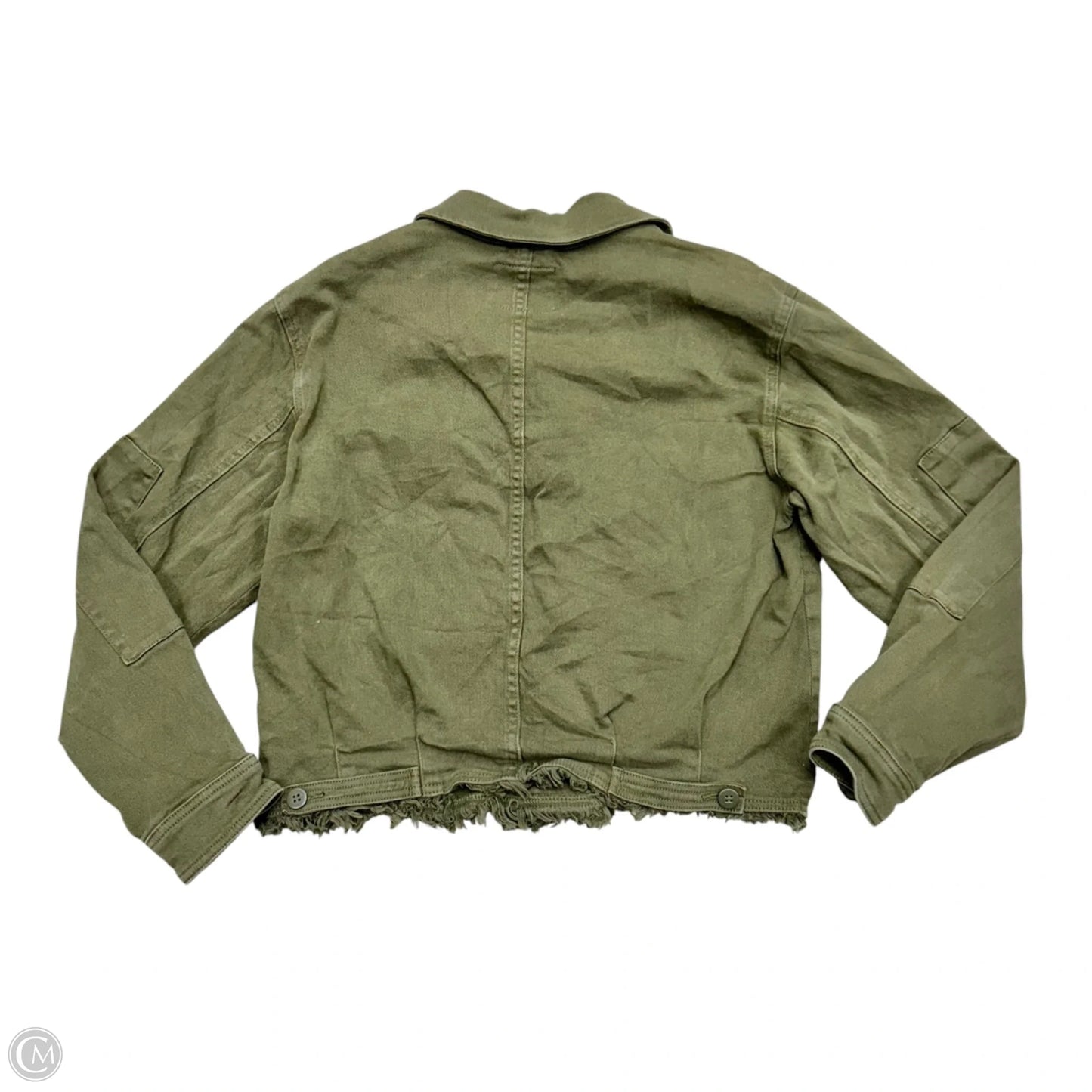 Jacket Denim By Sanctuary In Green Denim, Size: M