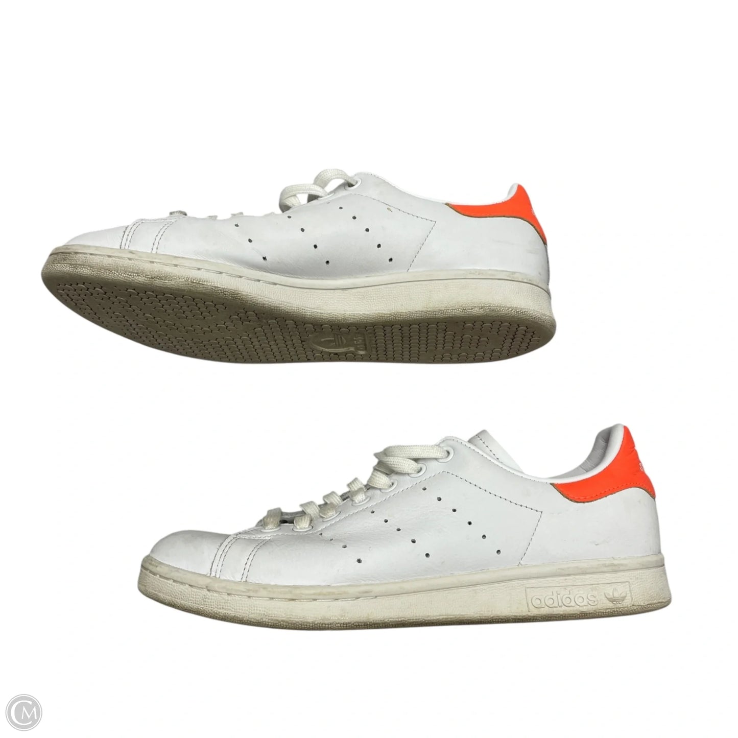 Shoes Sneakers By Adidas In Orange & White, Size: 10