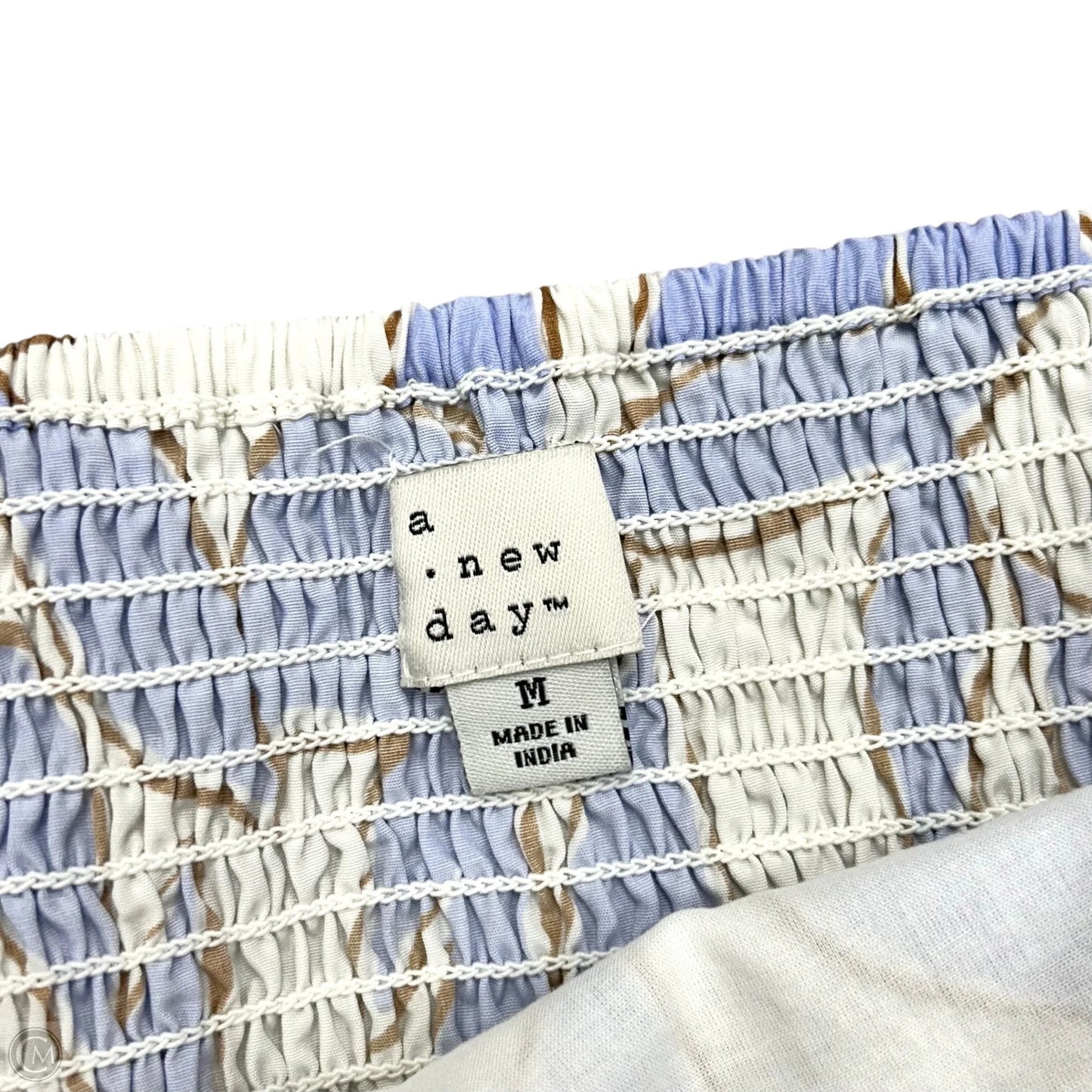 Dress Casual Maxi By A New Day In Blue & White, Size: M