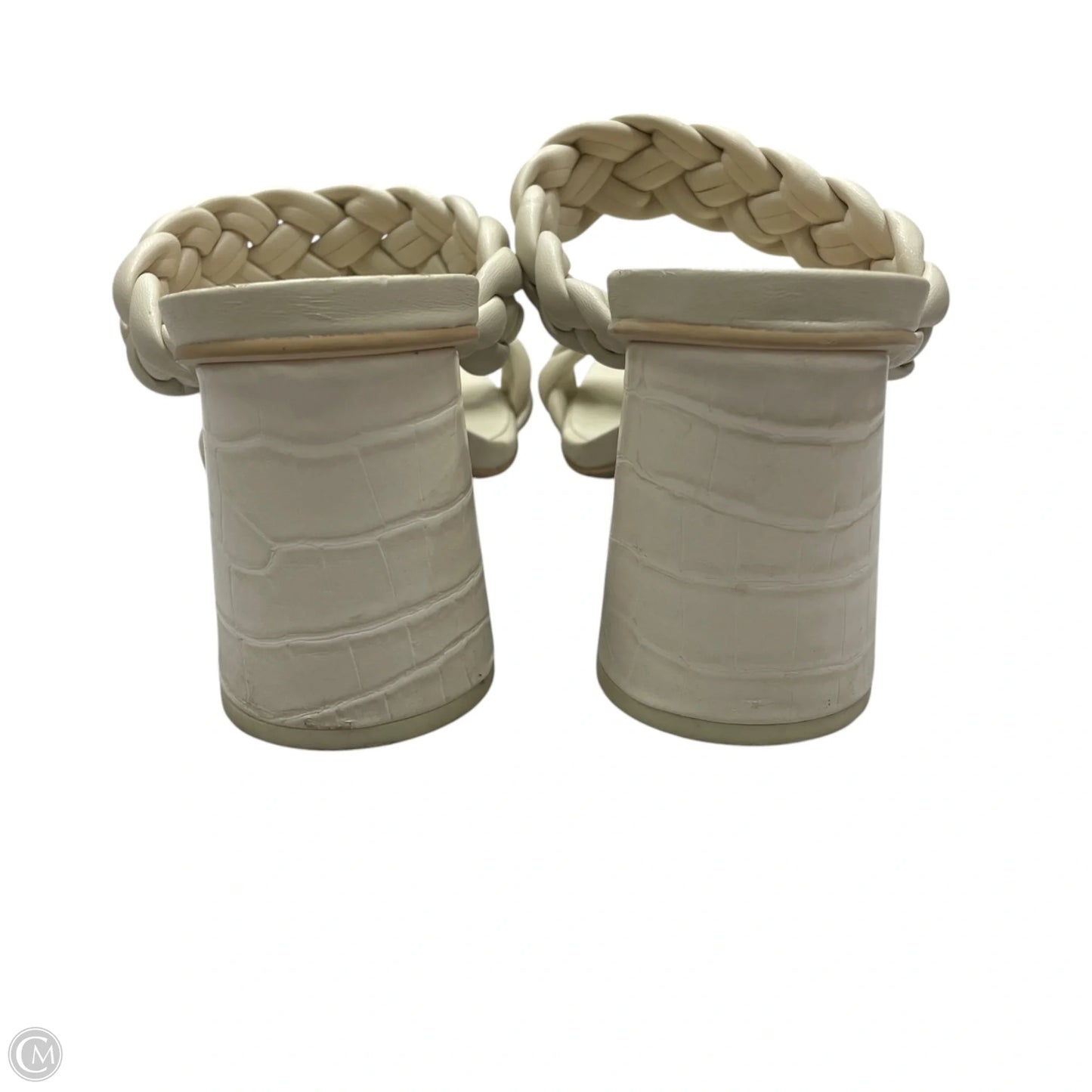 Sandals Heels Block By Dolce Vita In Cream, Size: 7