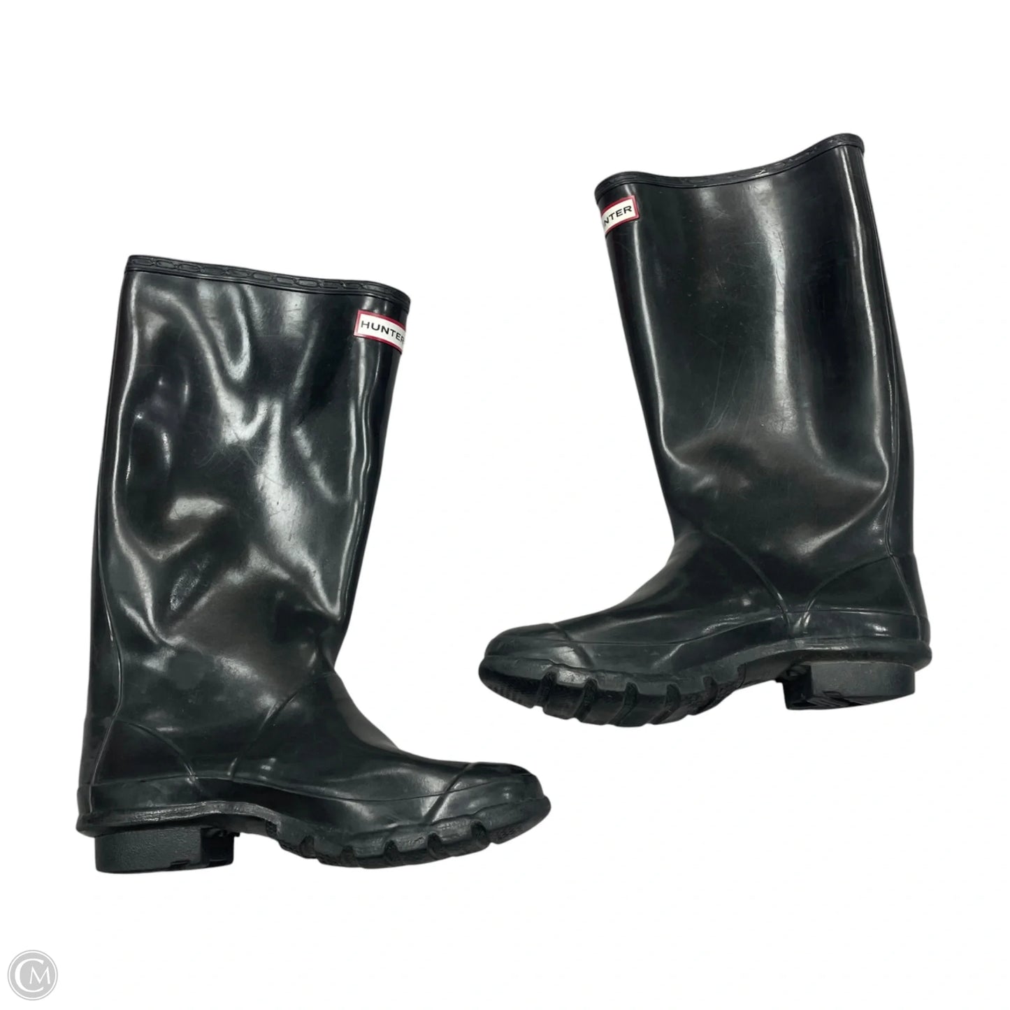Boots Rain By Hunter In Black, Size: 6