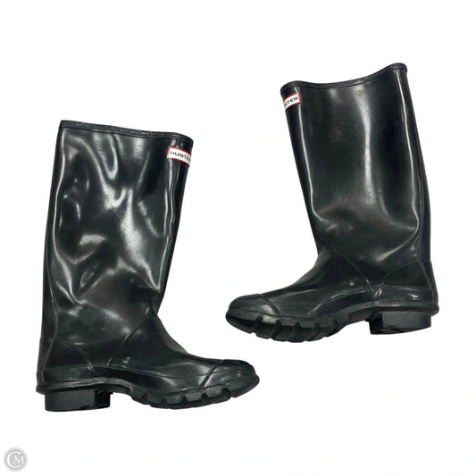 Boots Rain By Hunter In Black, Size: 6