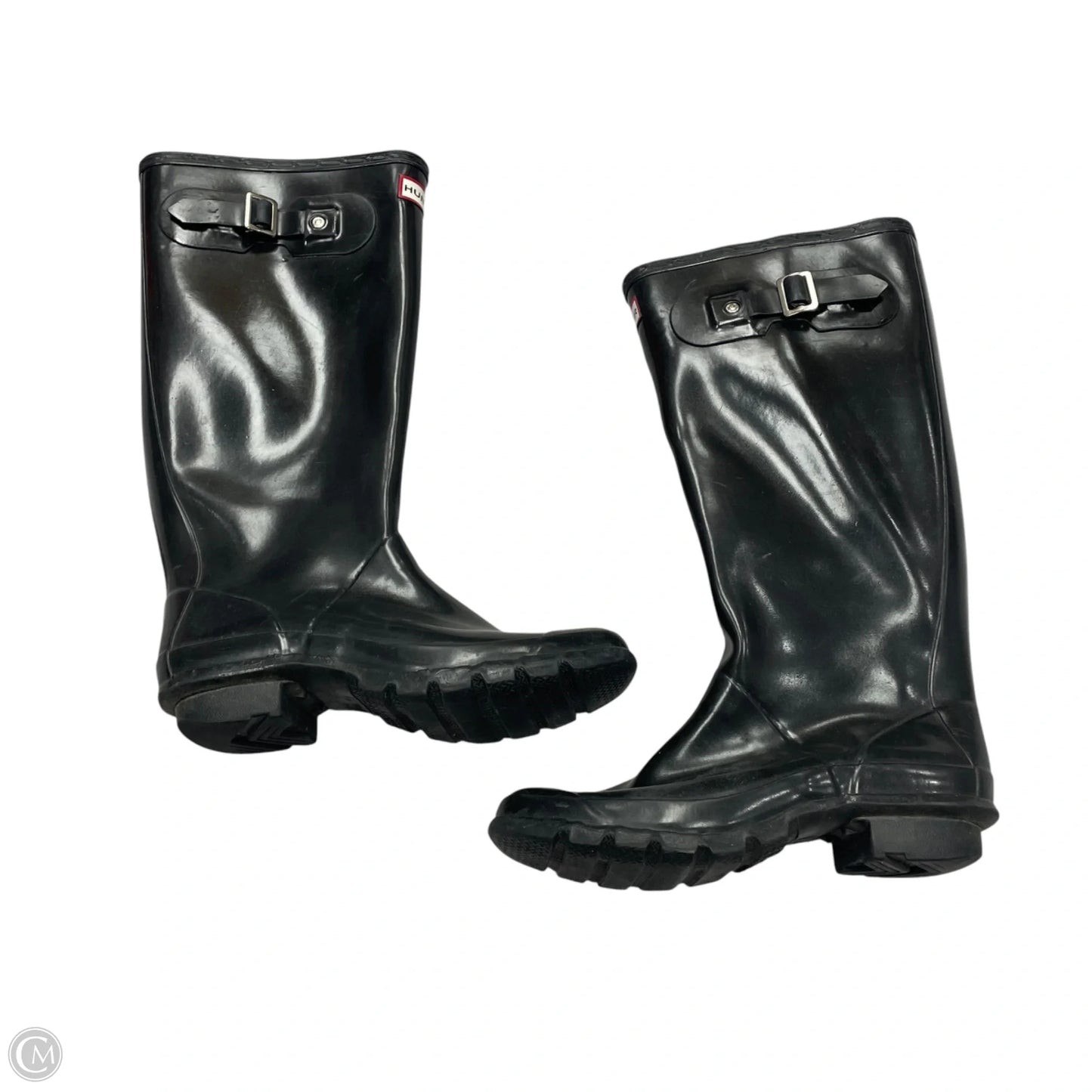 Boots Rain By Hunter In Black, Size: 6