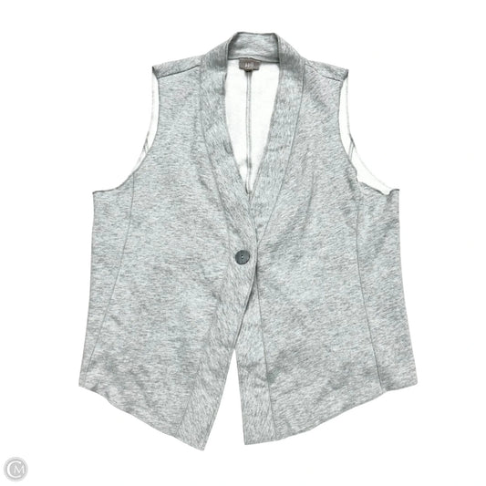 Vest Fleece By J. Jill In Grey, Size: 2x