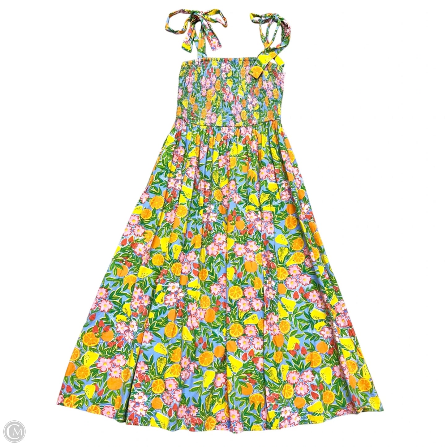 Dress Party Long By Stile Collection In Floral Print, Size: S