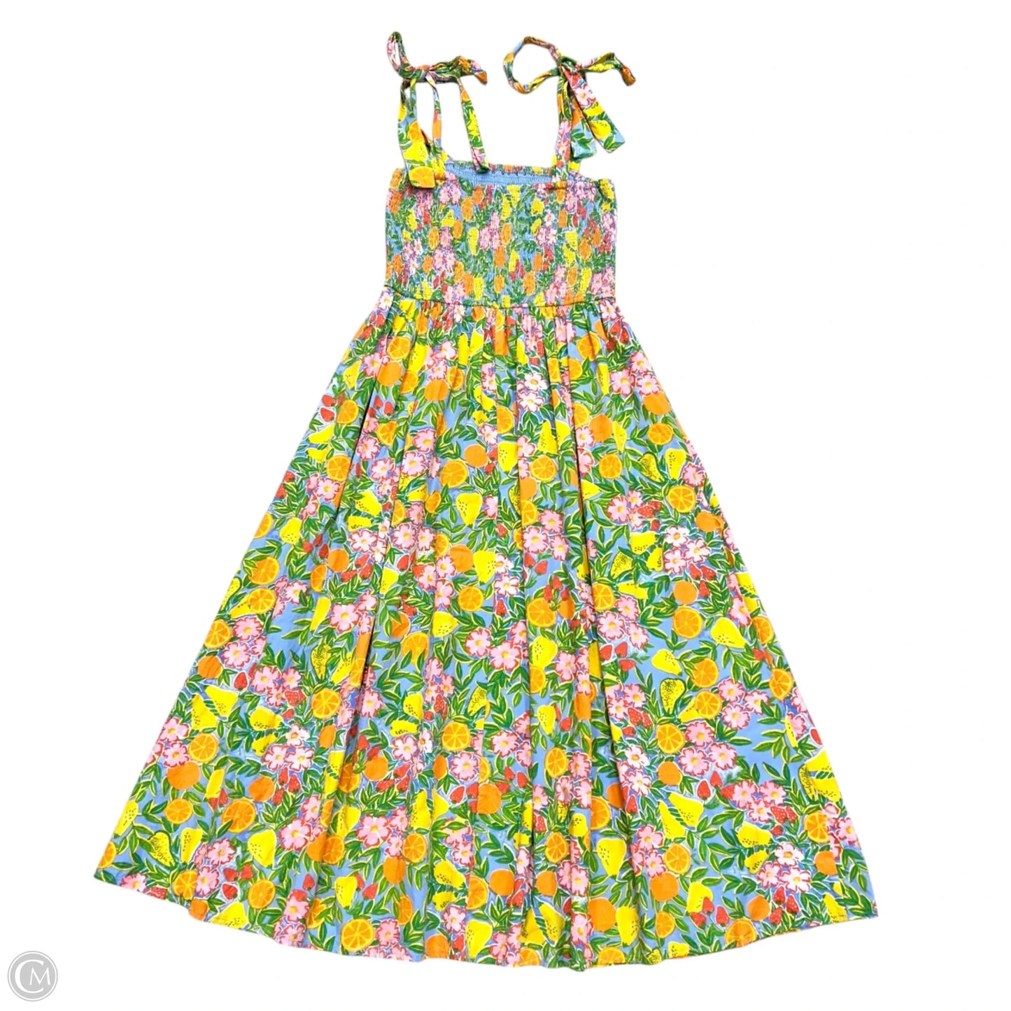 Dress Party Long By Stile Collection In Floral Print, Size: S