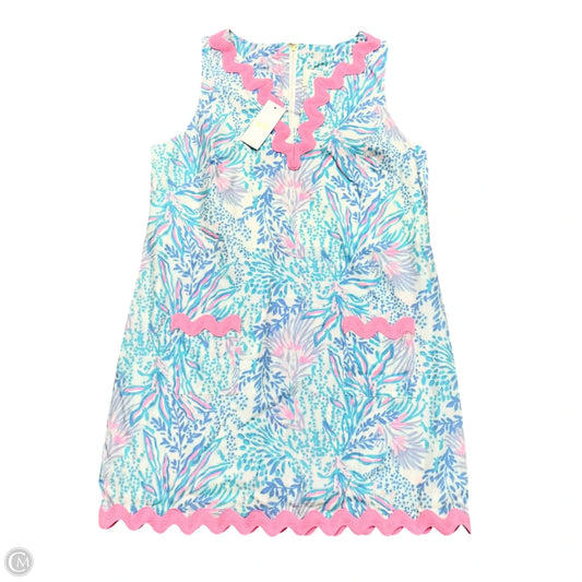 Dress Designer By Lilly Pulitzer In Blue & White, Size: Xl