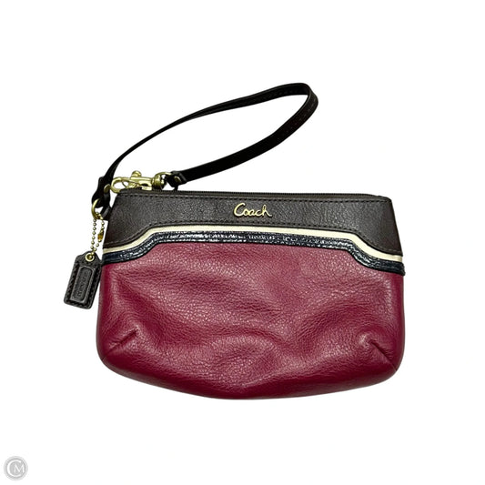 Wristlet Designer By Coach, Size: Medium