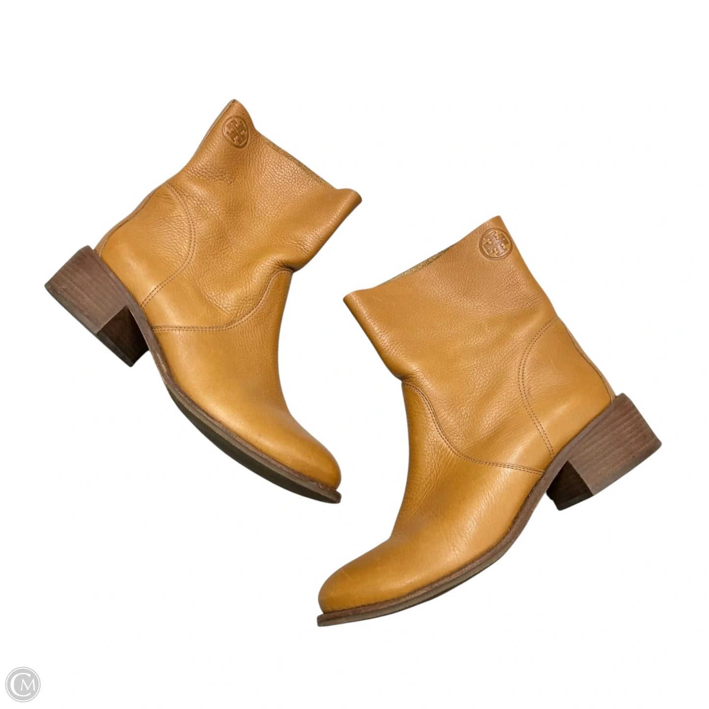 Boots Designer By Tory Burch In Tan, Size: 8.5